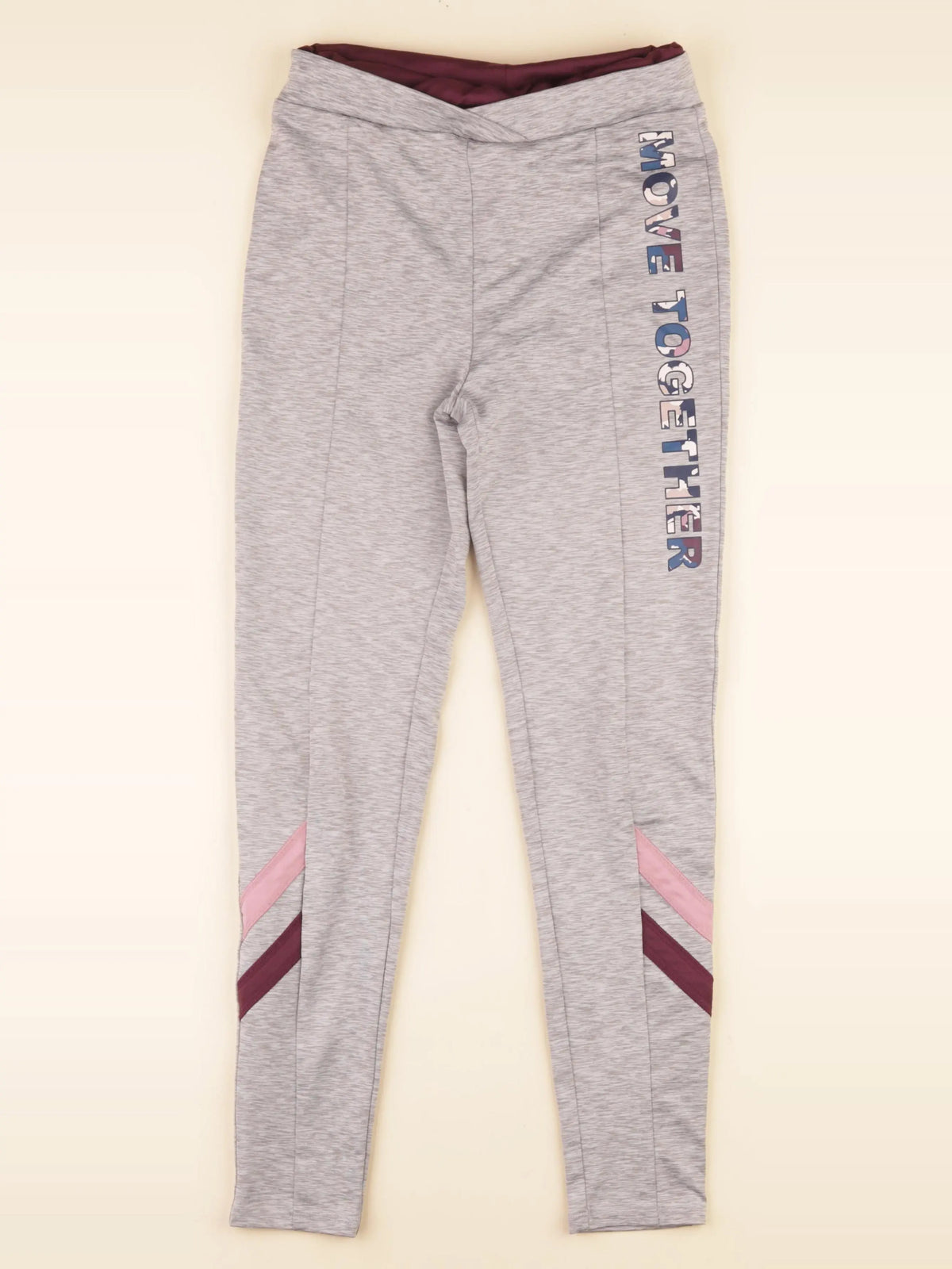Vertbaudet - legging sport gris - 10 ans