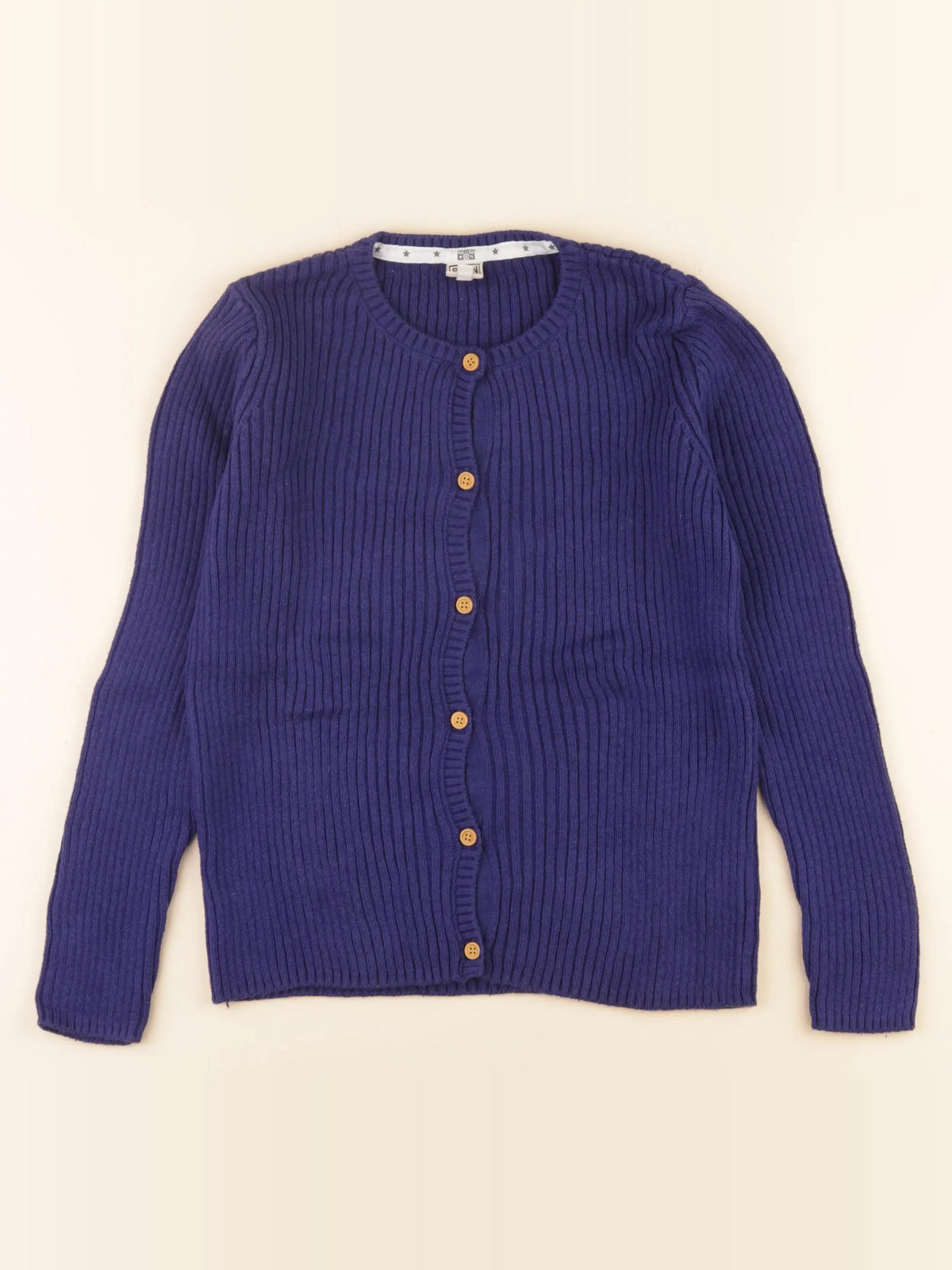 Bonton - gilet bleu - 12 ans