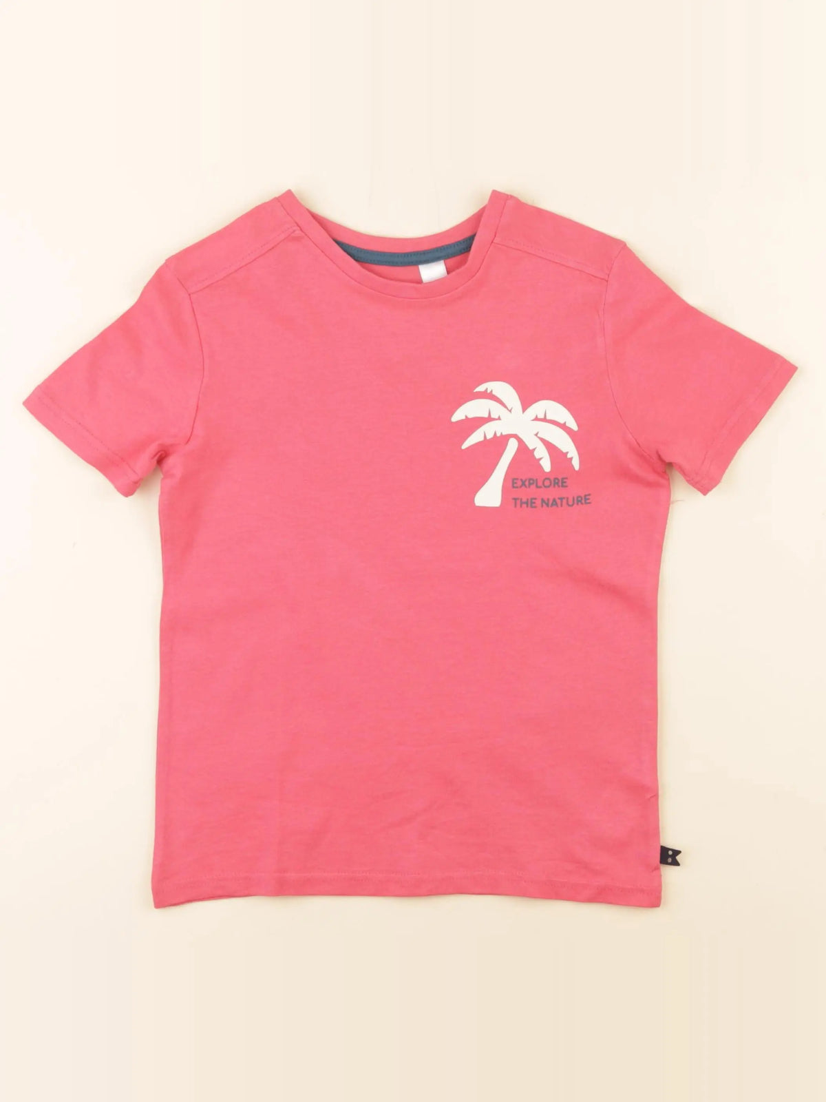 Okaidi - tee-shirt rose - 4 ans