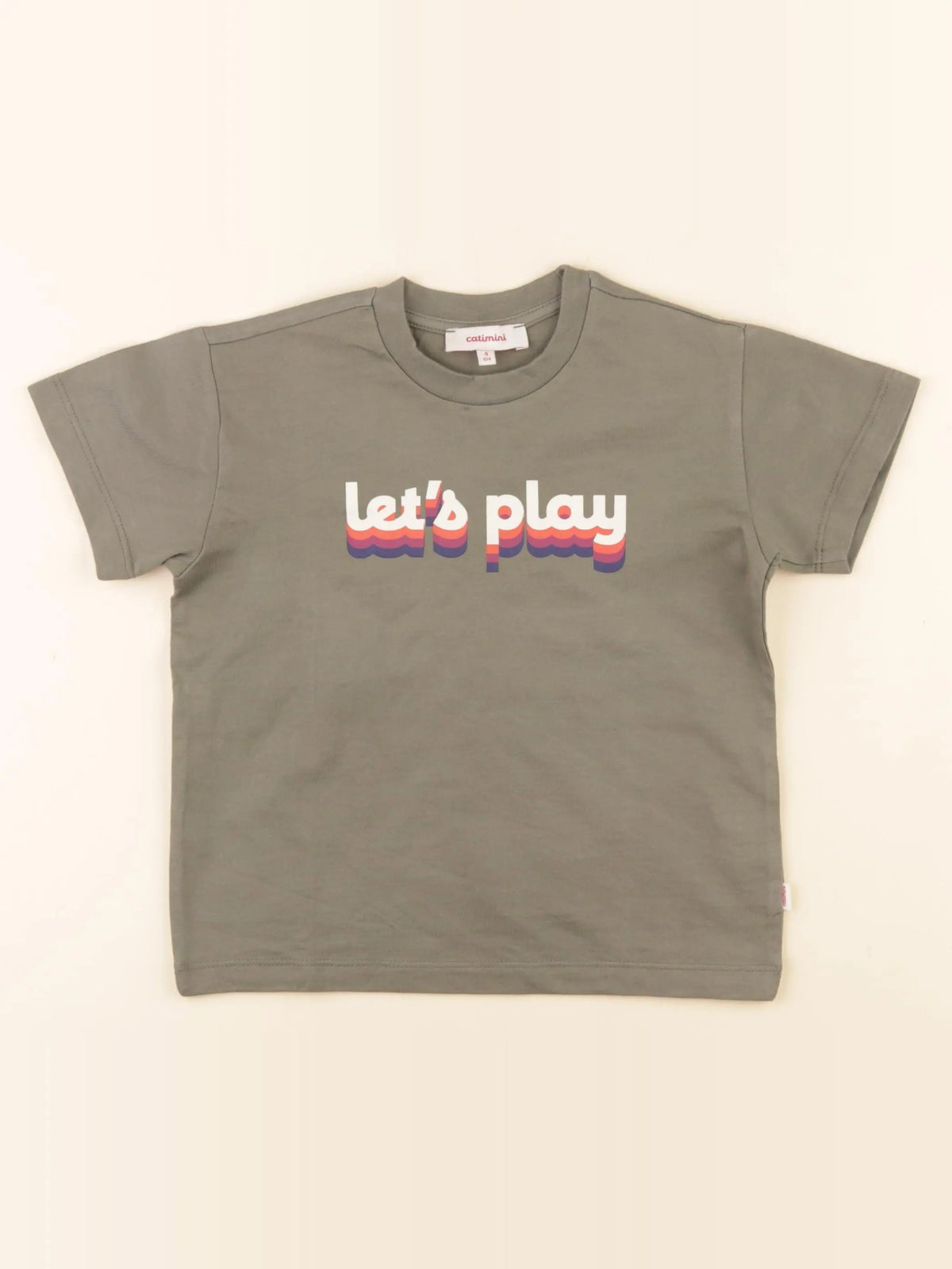 Catimini - tee-shirt vert - 4 ans