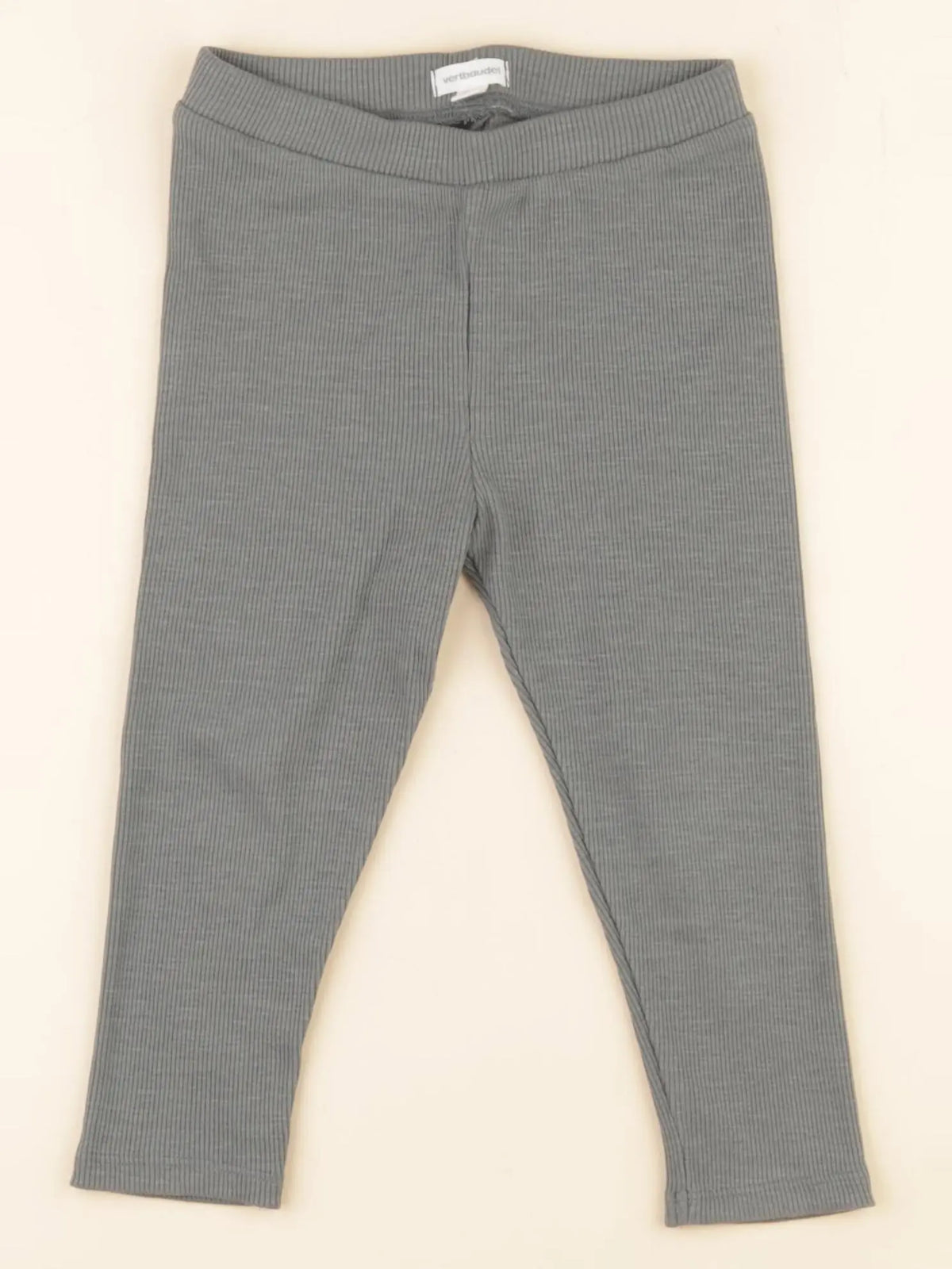 Vertbaudet - legging vert - 24 mois