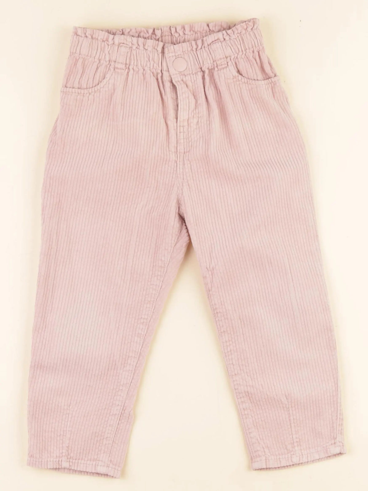 H&M - pantalon rose - 2/3 ans