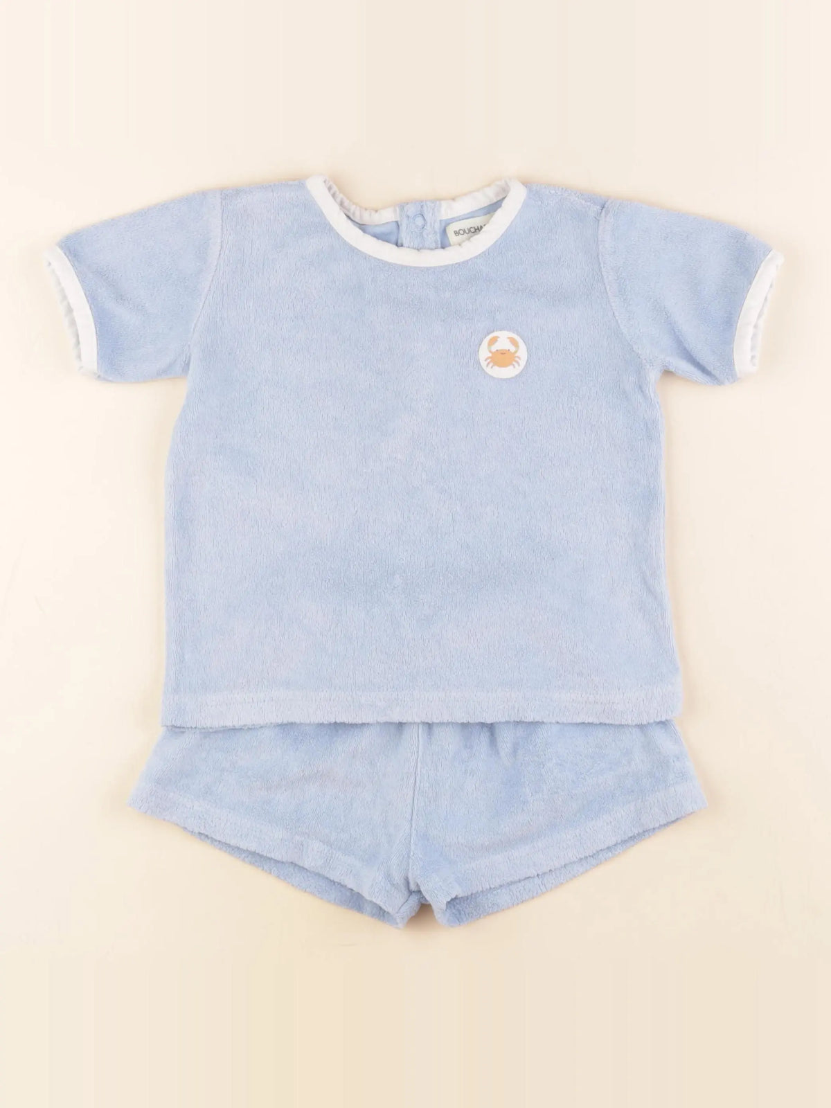 Bouchara - ensemble bleu - 3 ans