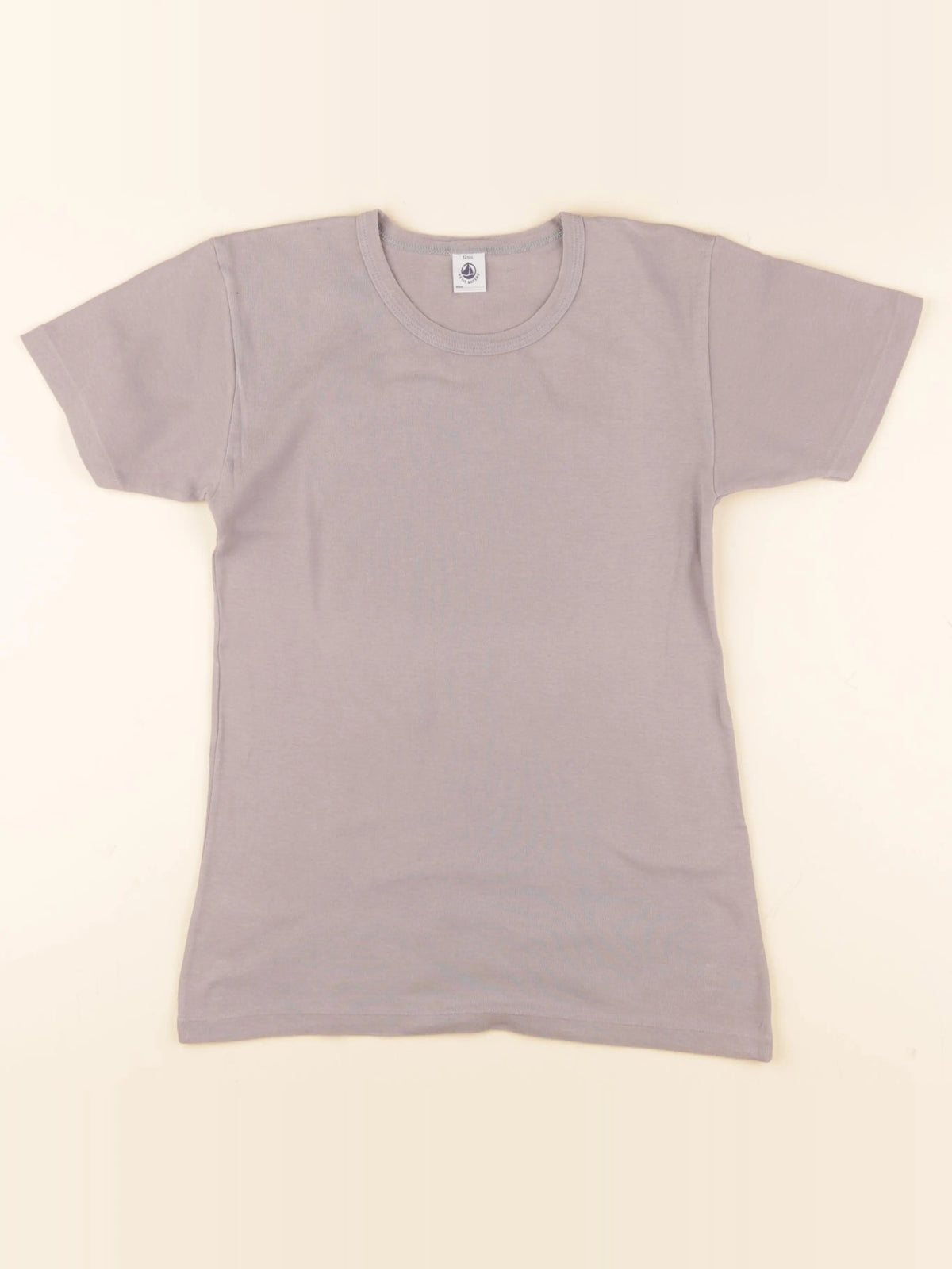 Petit Bateau - tee-shirt gris - 14 ans