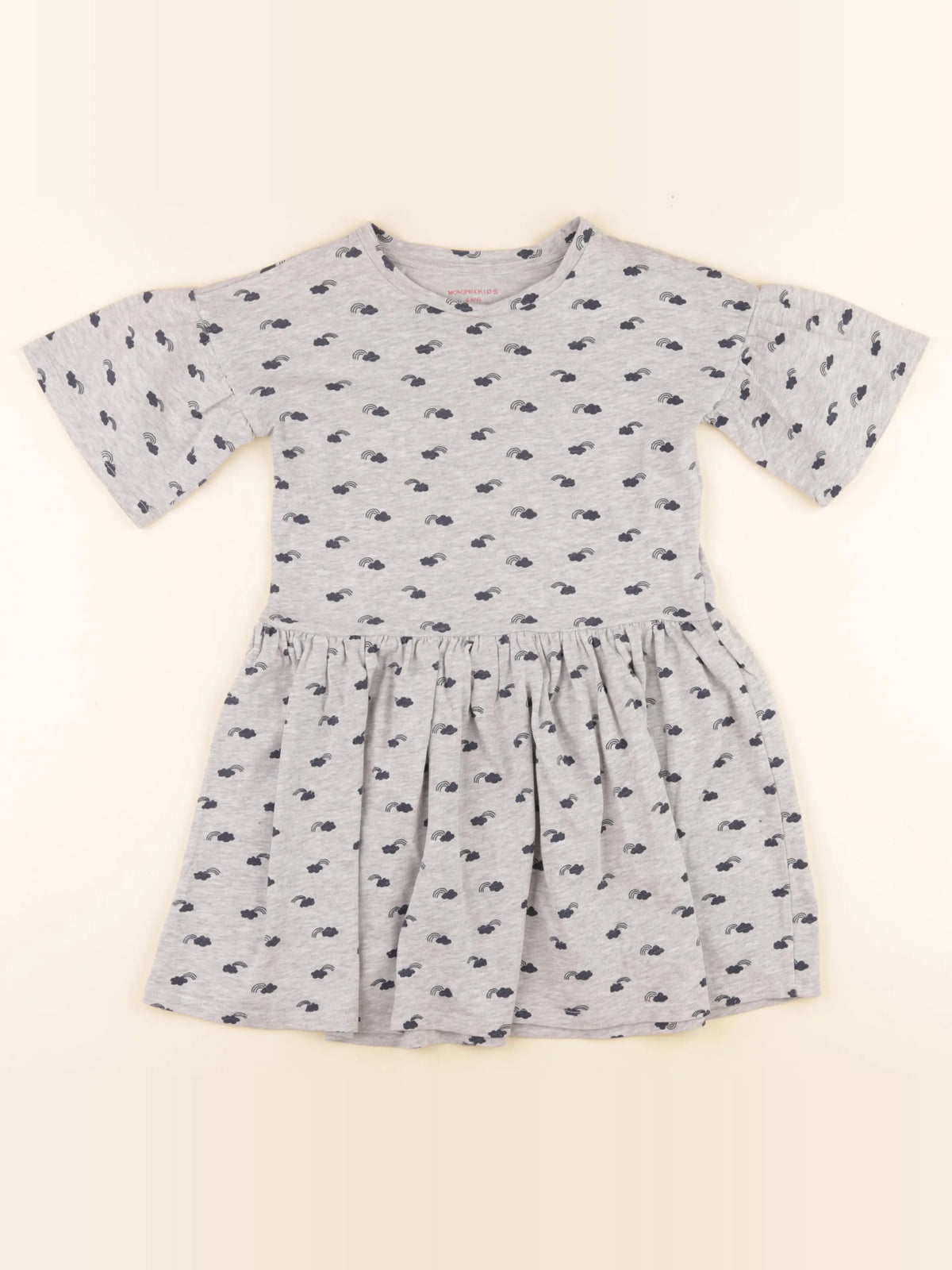 Monoprix - robe gris - 6 ans