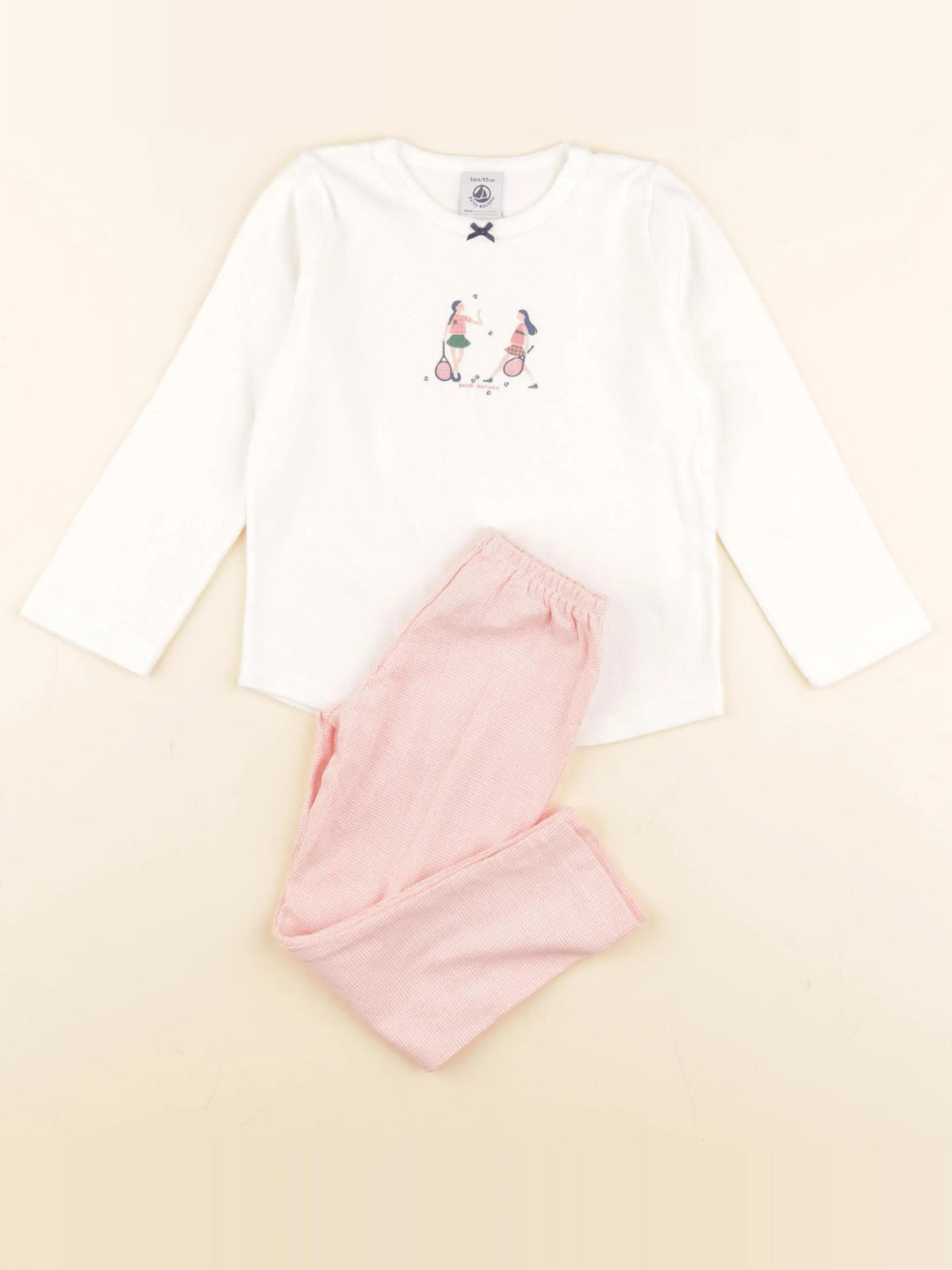 Petit Bateau - pyjama coton multicolore - 3 ans