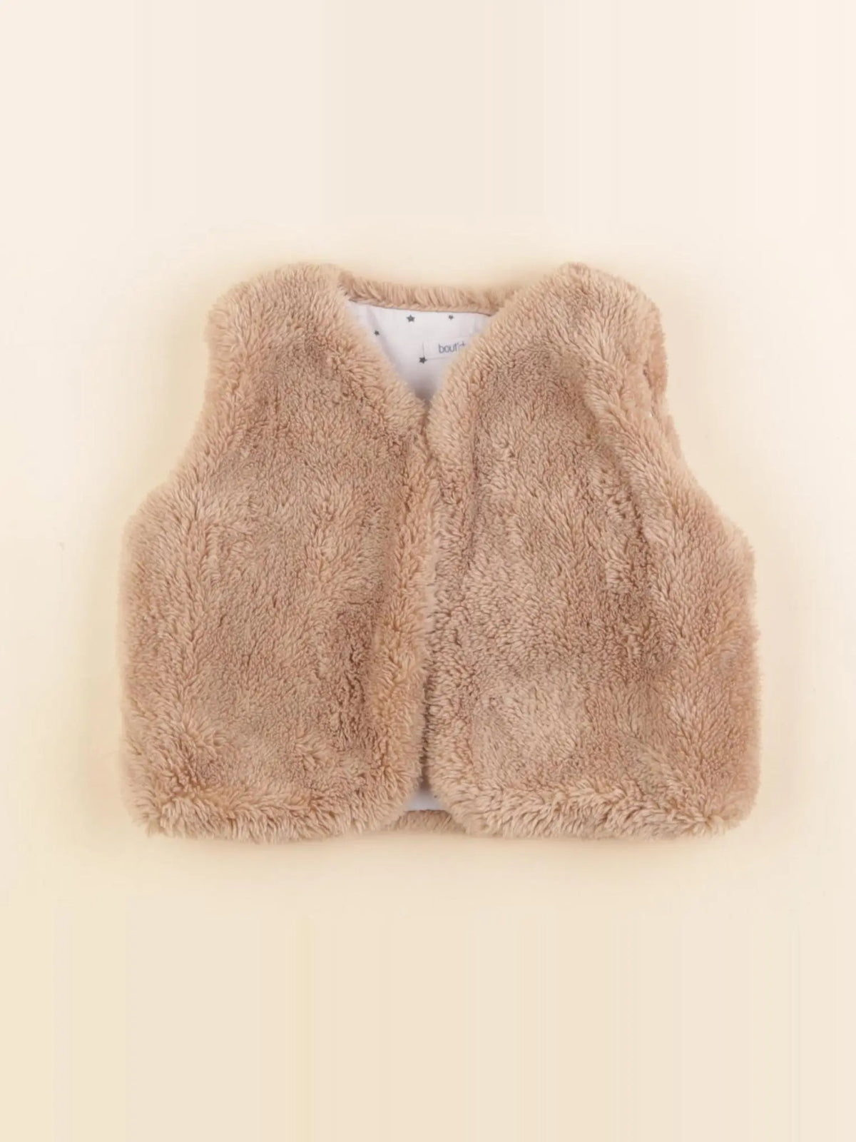 Boutchou - gilet marron - 9 mois