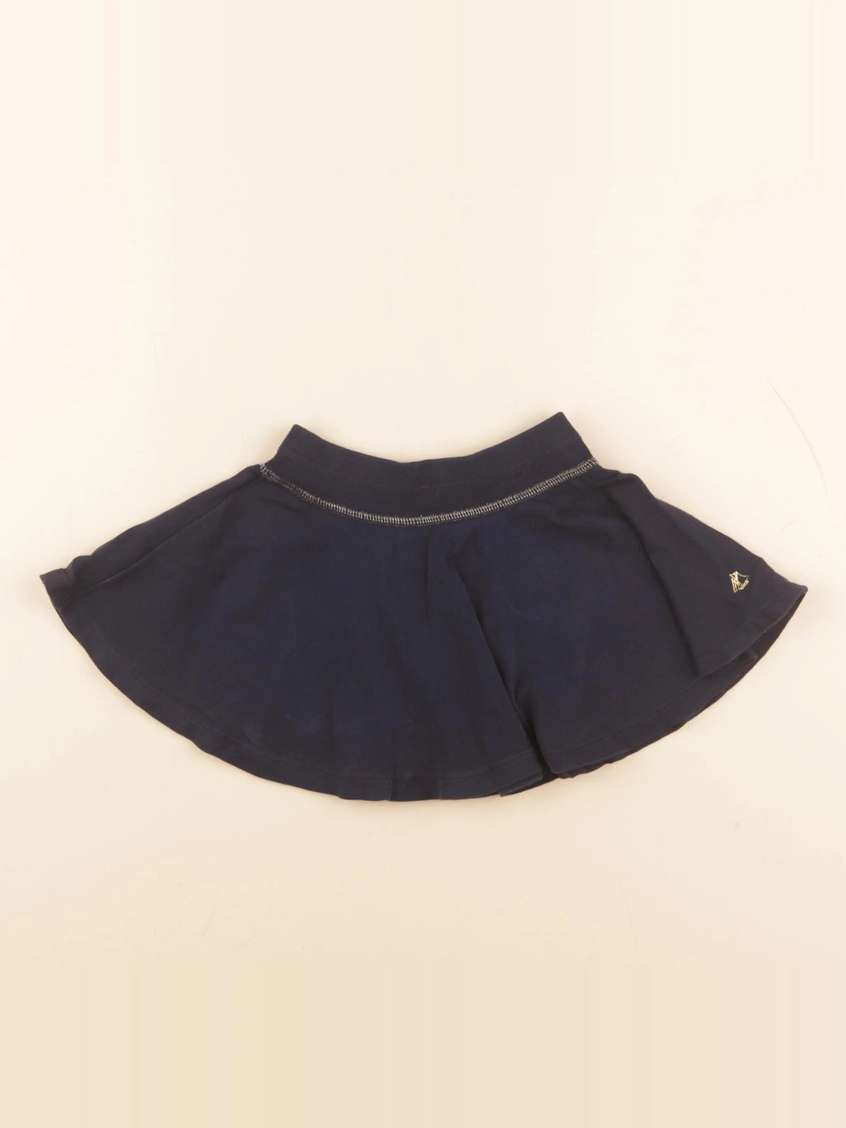 Petit Bateau - jupe bleu, or - 3 ans