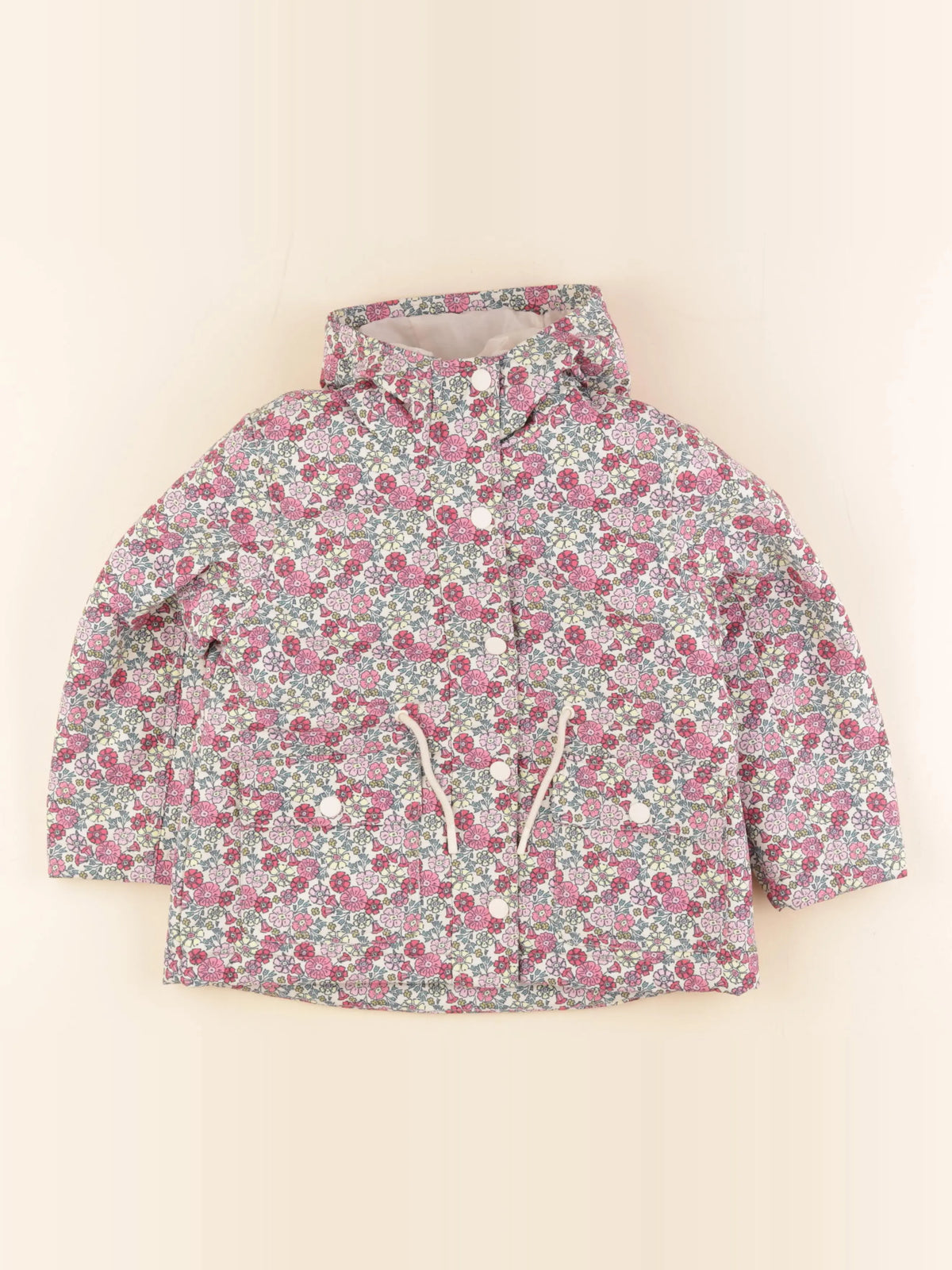 Vertbaudet - parka multicolore - 6 ans