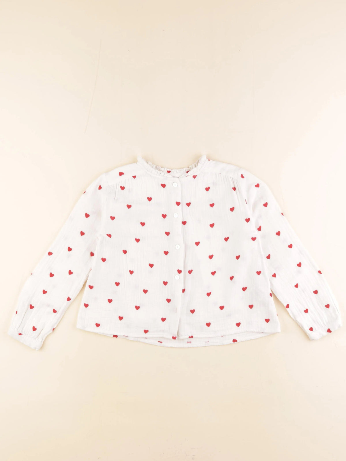 Vertbaudet - blouse blanc - 5 ans