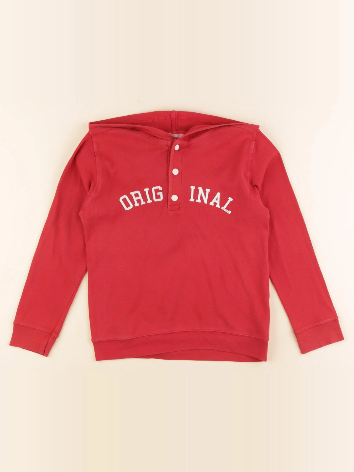 Petit Bateau - tee-shirt rouge - 6 ans