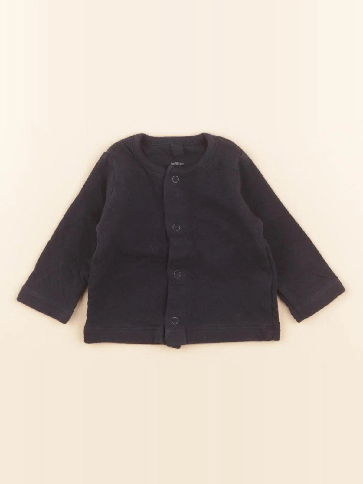 Petit Bateau - tee-shirt bleu - 1 mois