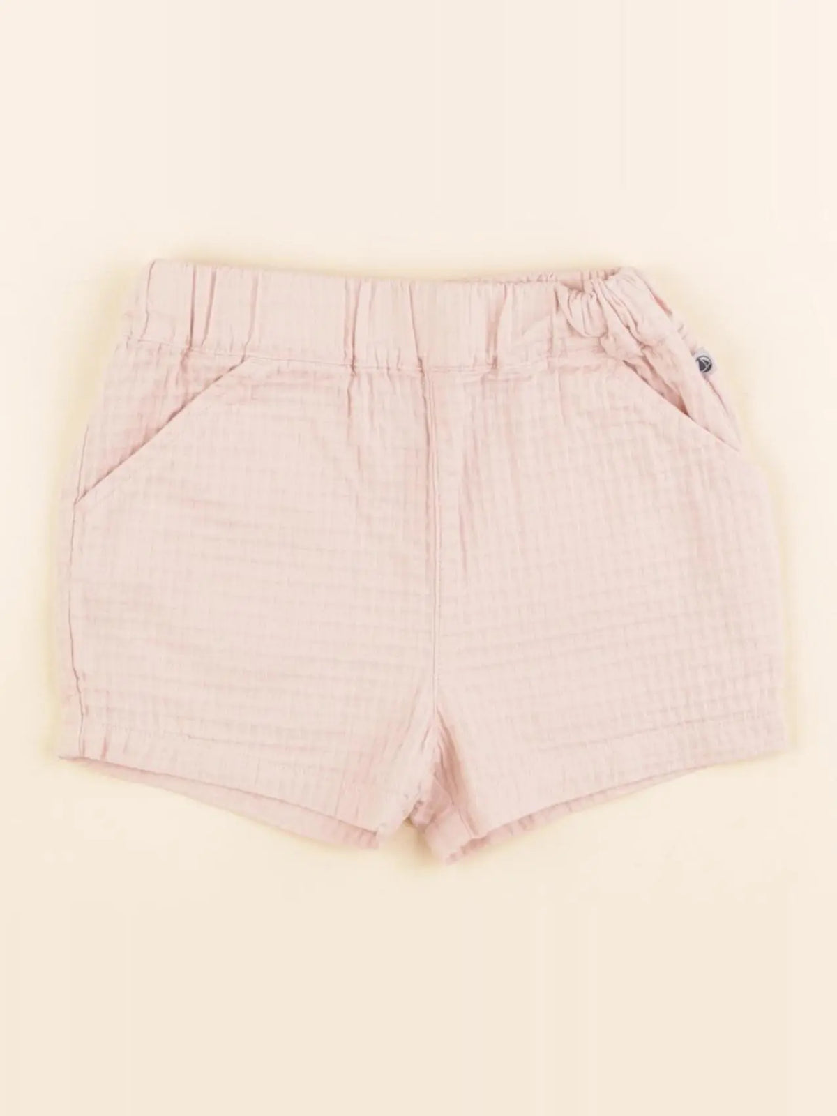 Petit Bateau - short rose - 12 mois