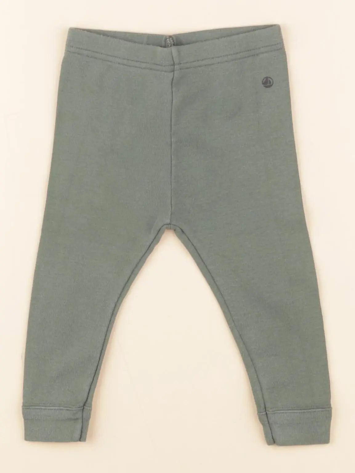 Petit Bateau - legging vert - 6 mois