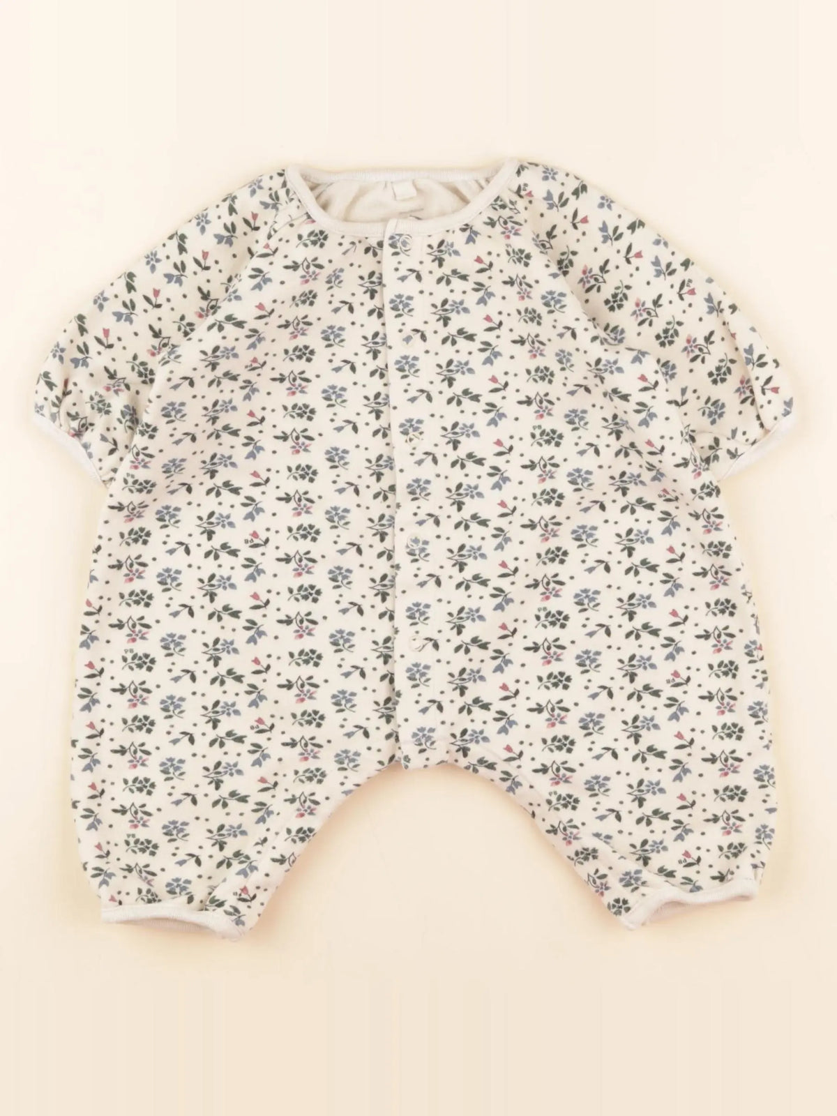 Petit Bateau - combinaison multicolore - 6 mois
