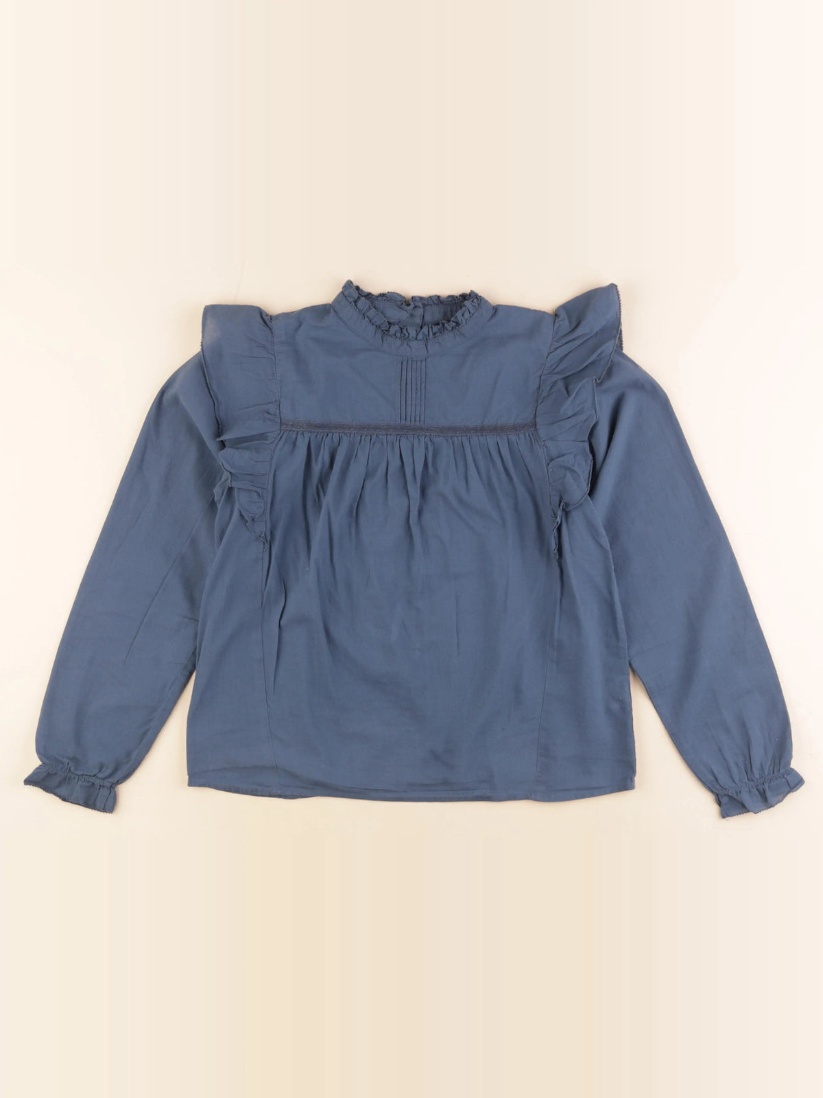 Louis Louise - blouse bleu - 12 ans