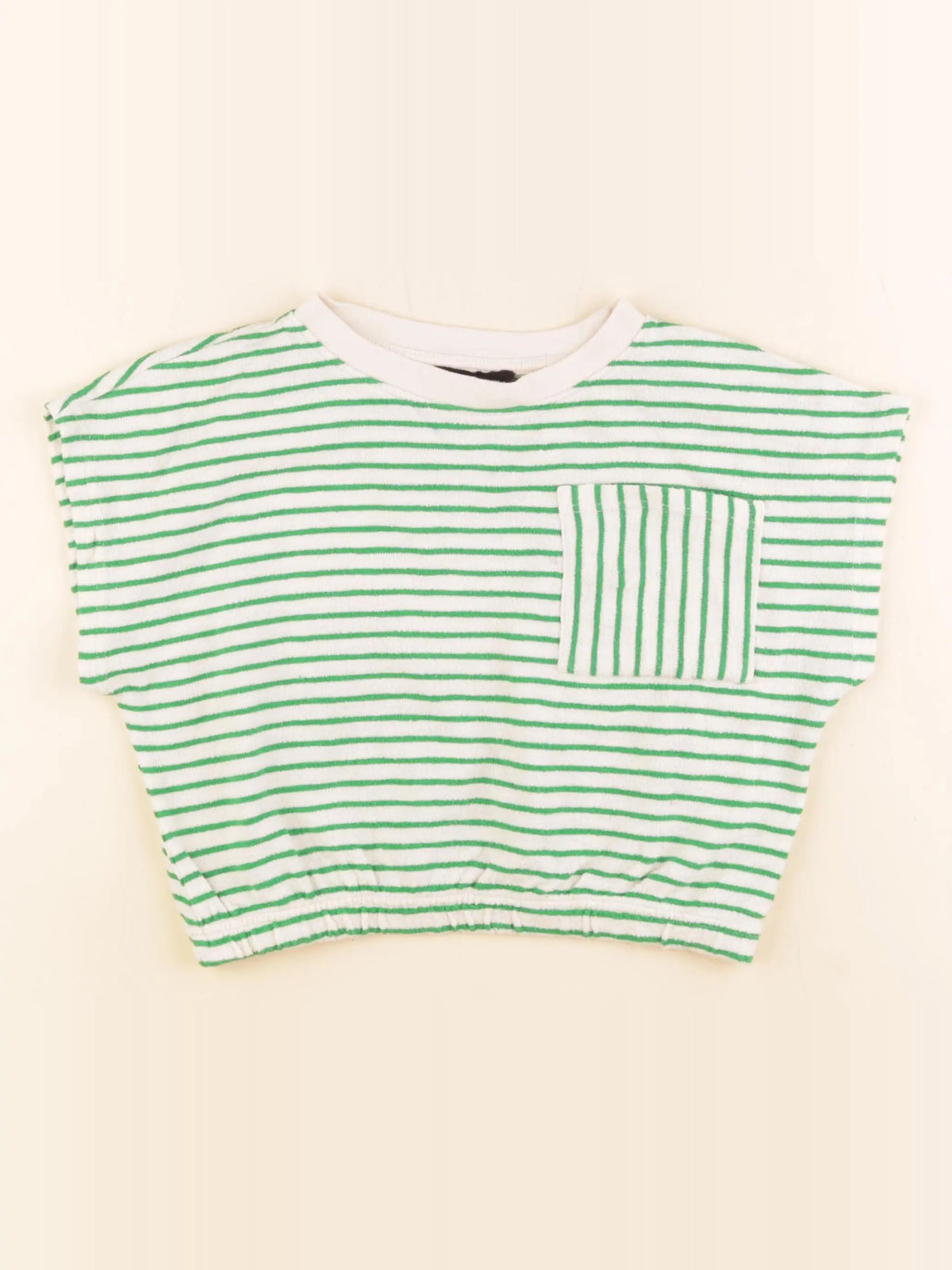 Monoprix - tee-shirt vert - 6 ans