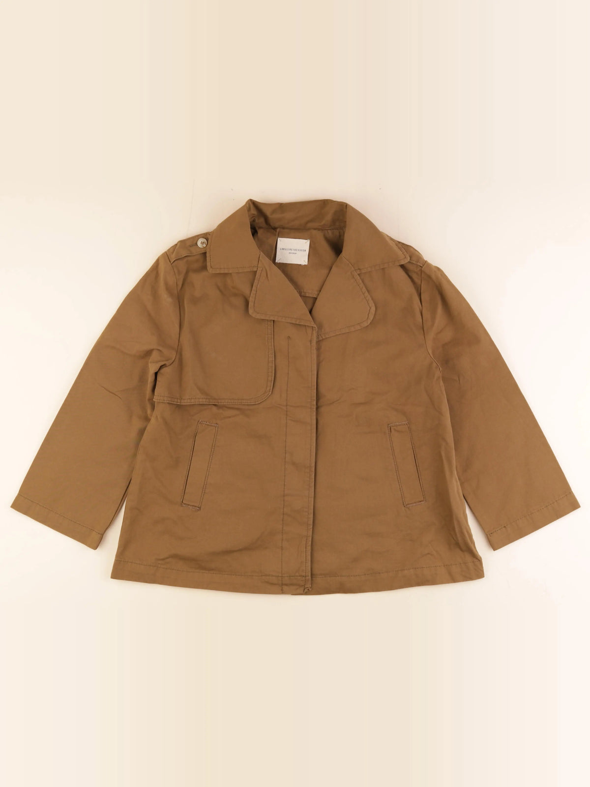Longlivethequeen - veste marron - 10 ans