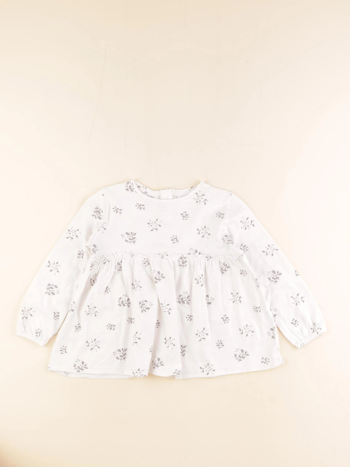 Zara - tee-shirt blanc - 4/5 ans