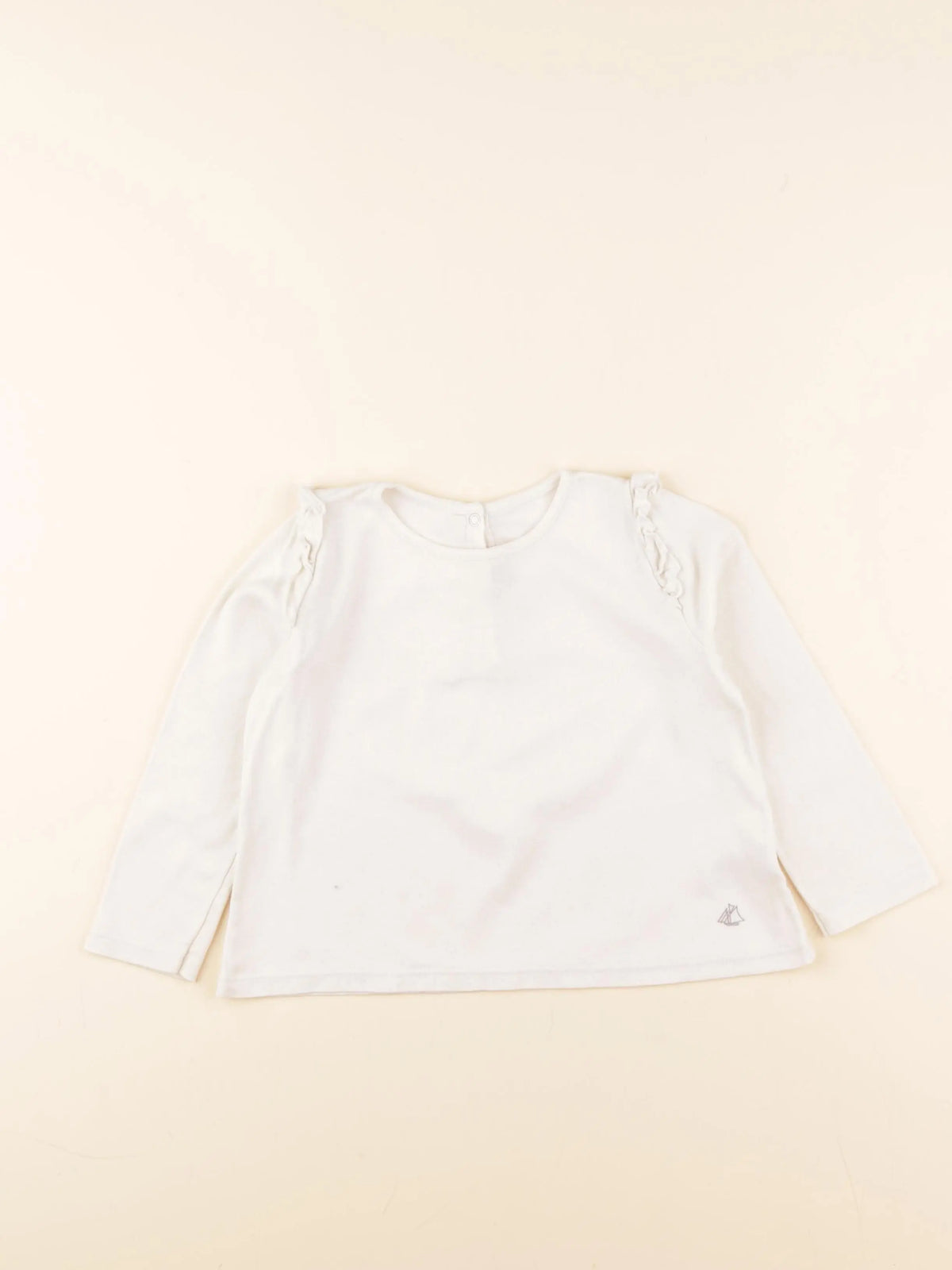 Petit Bateau - tee-shirt beige, or - 36 mois