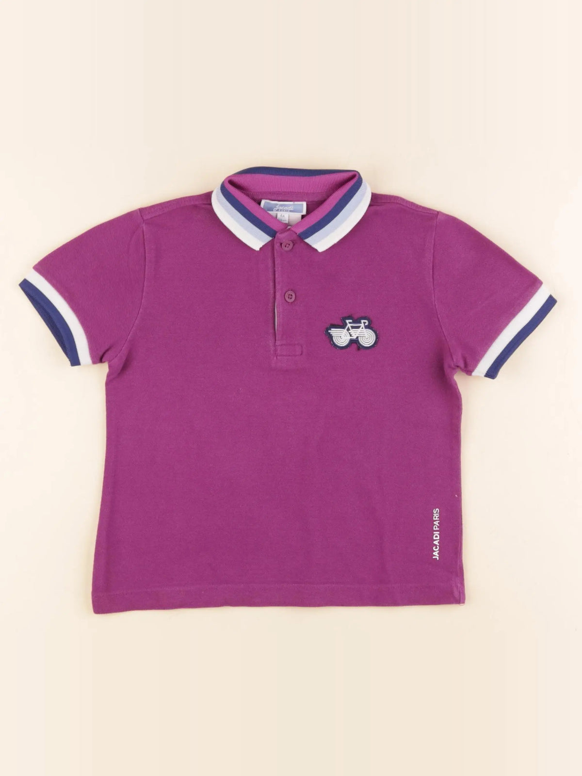 Jacadi - polo violet - 4 ans