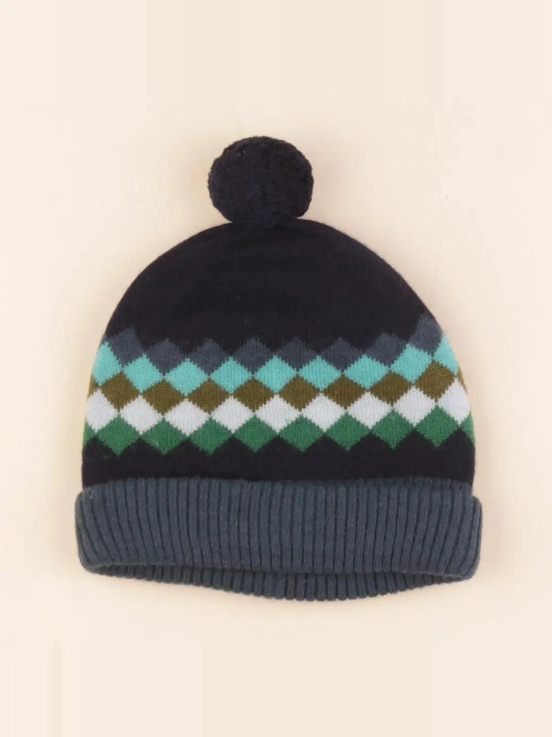 Jacadi - bonnet bleu - 24/36 mois