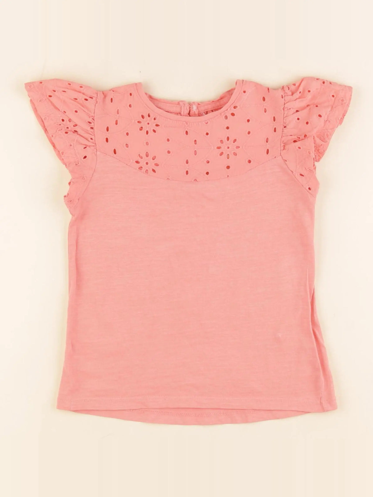 Vertbaudet - tee-shirt rose - 5 ans