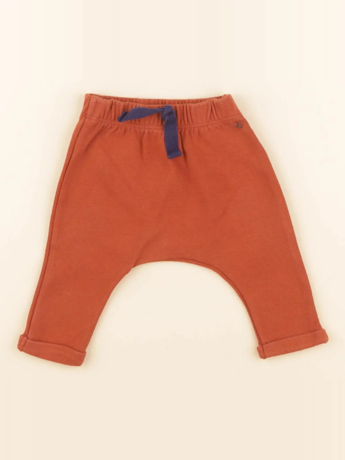 Petit Bateau - sarouel marron - 3 mois
