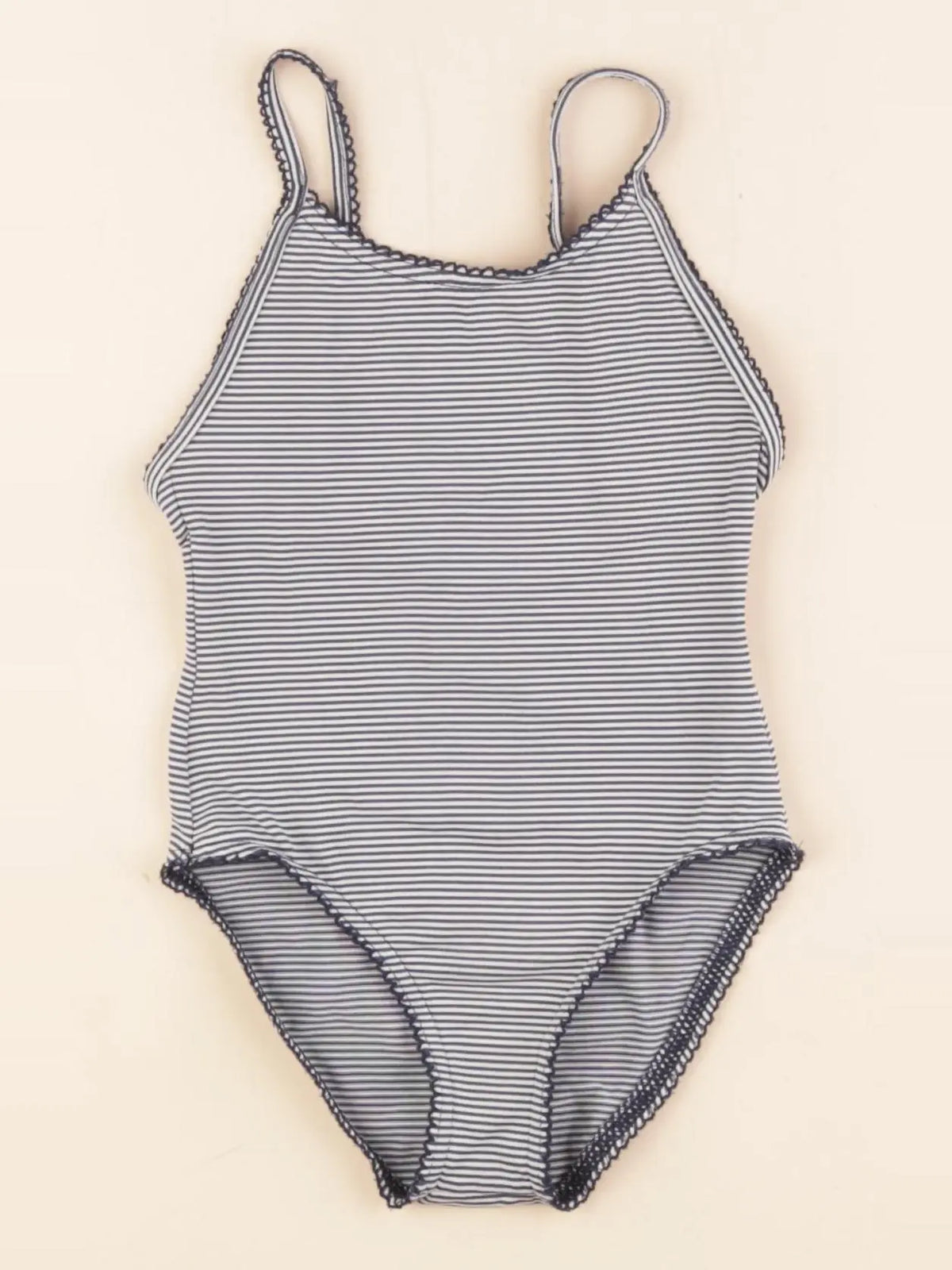 Petit Bateau - maillot de bain bleu, blanc - 4 ans