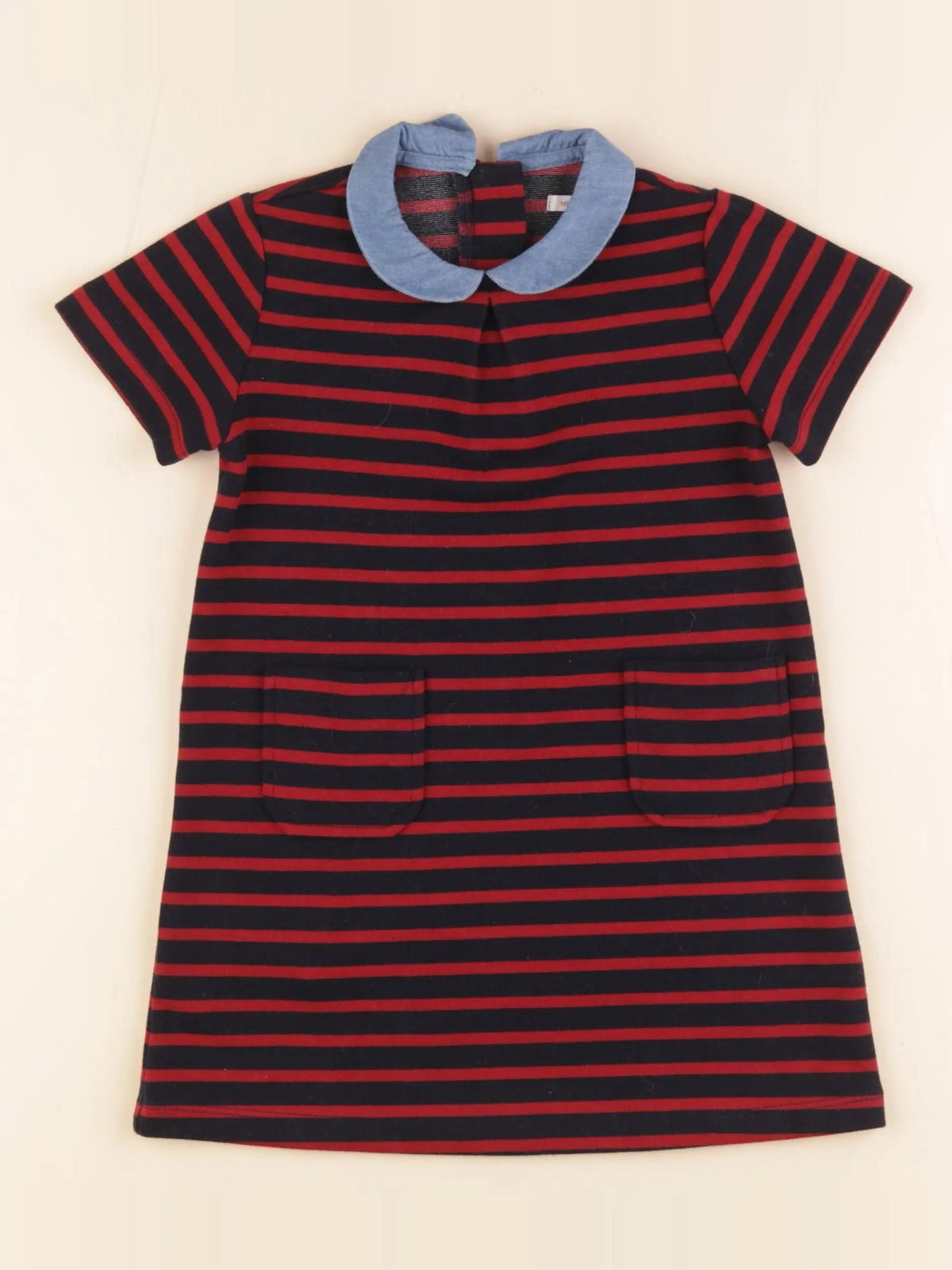 Monoprix - robe bleu - 3 ans