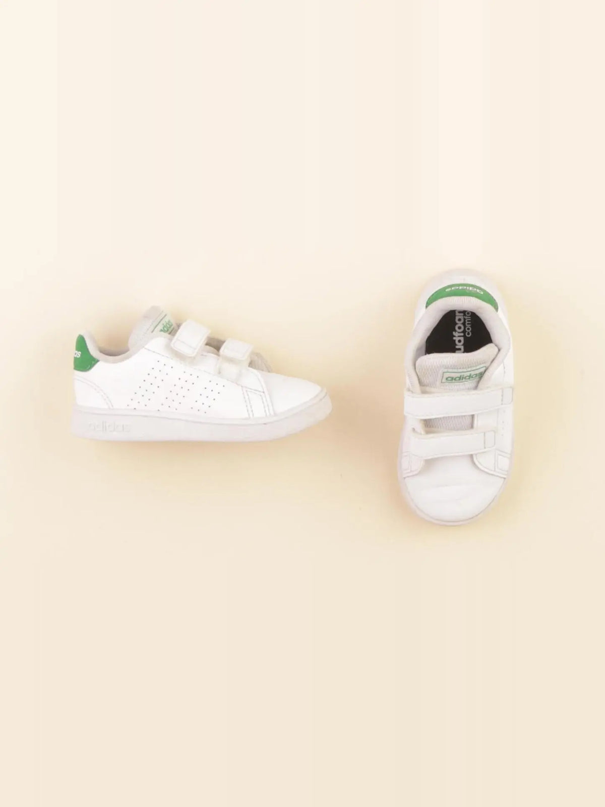 Adidas - baskets blanc - pointure 21
