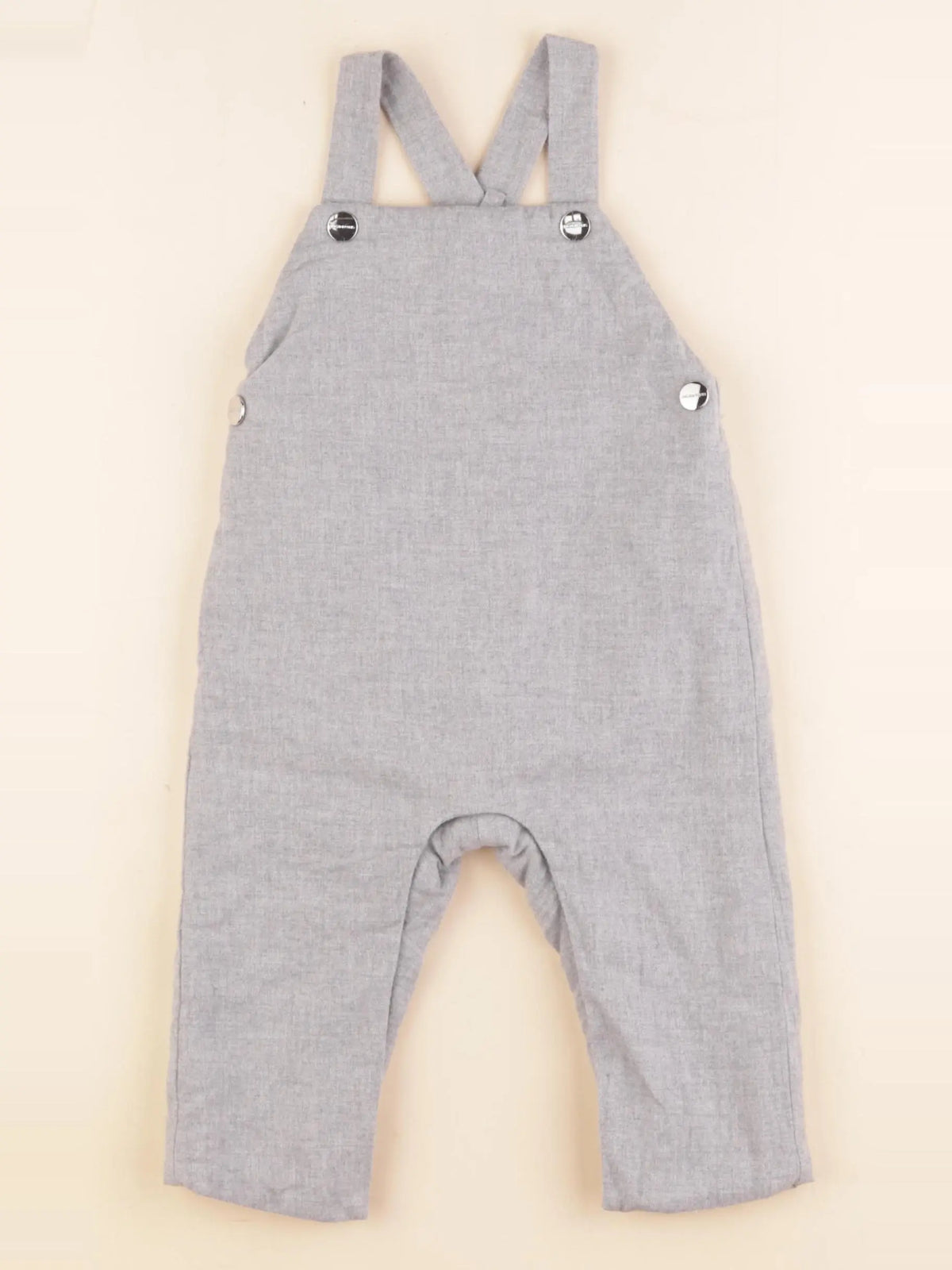 Jacadi - salopette gris - 12 mois
