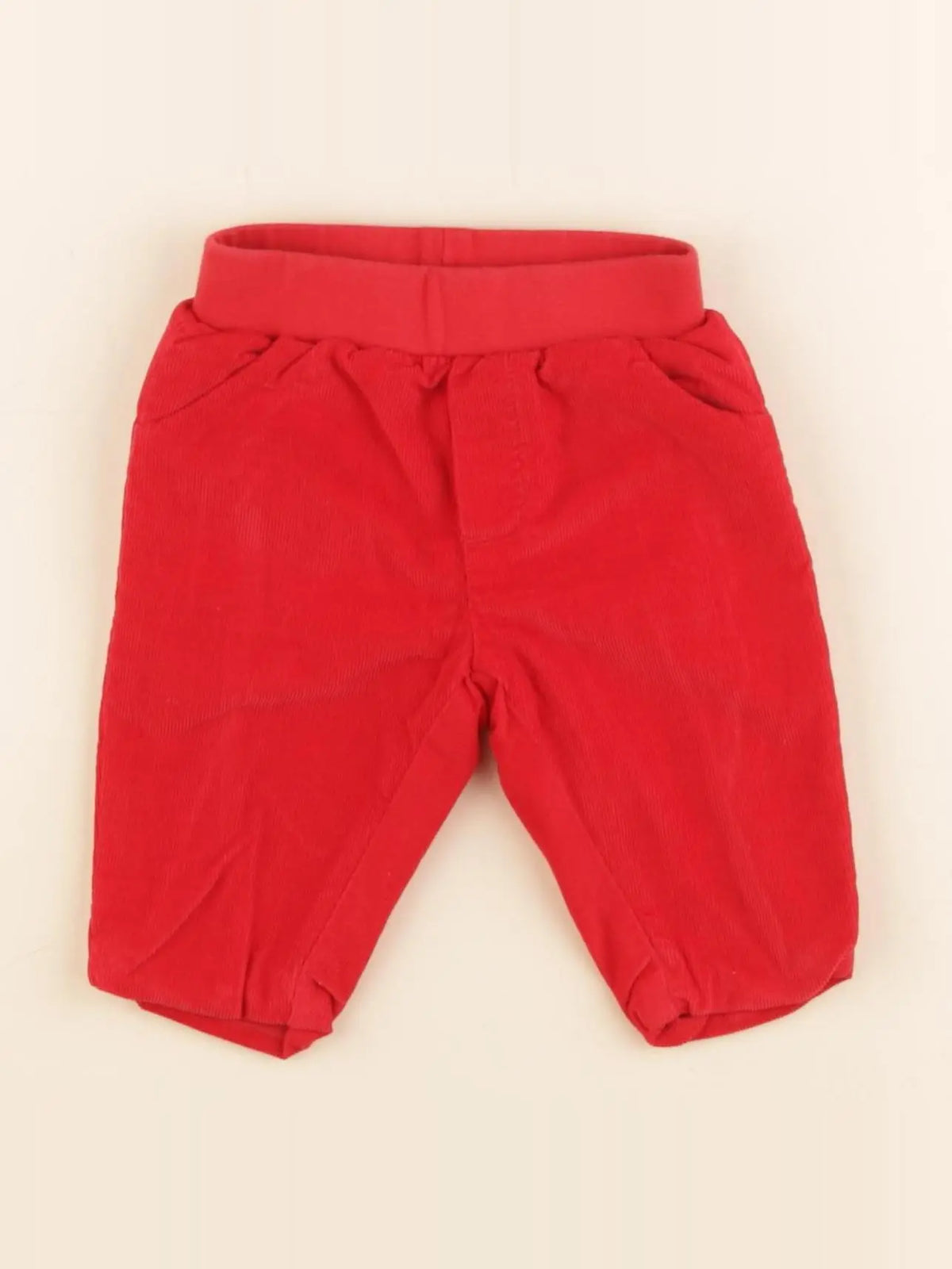 Jacadi - pantalon rouge - 3 mois