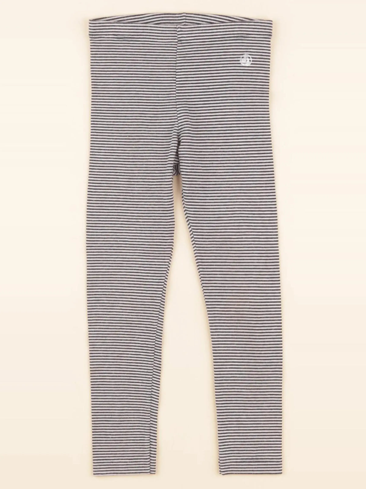 Petit Bateau - legging bleu, blanc - 3 ans