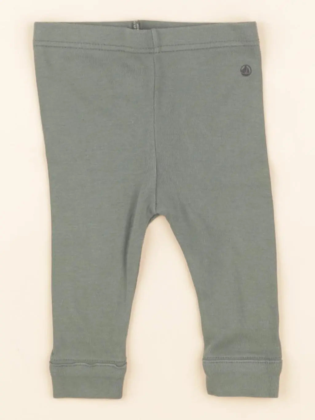 Petit Bateau - legging vert - 3 mois