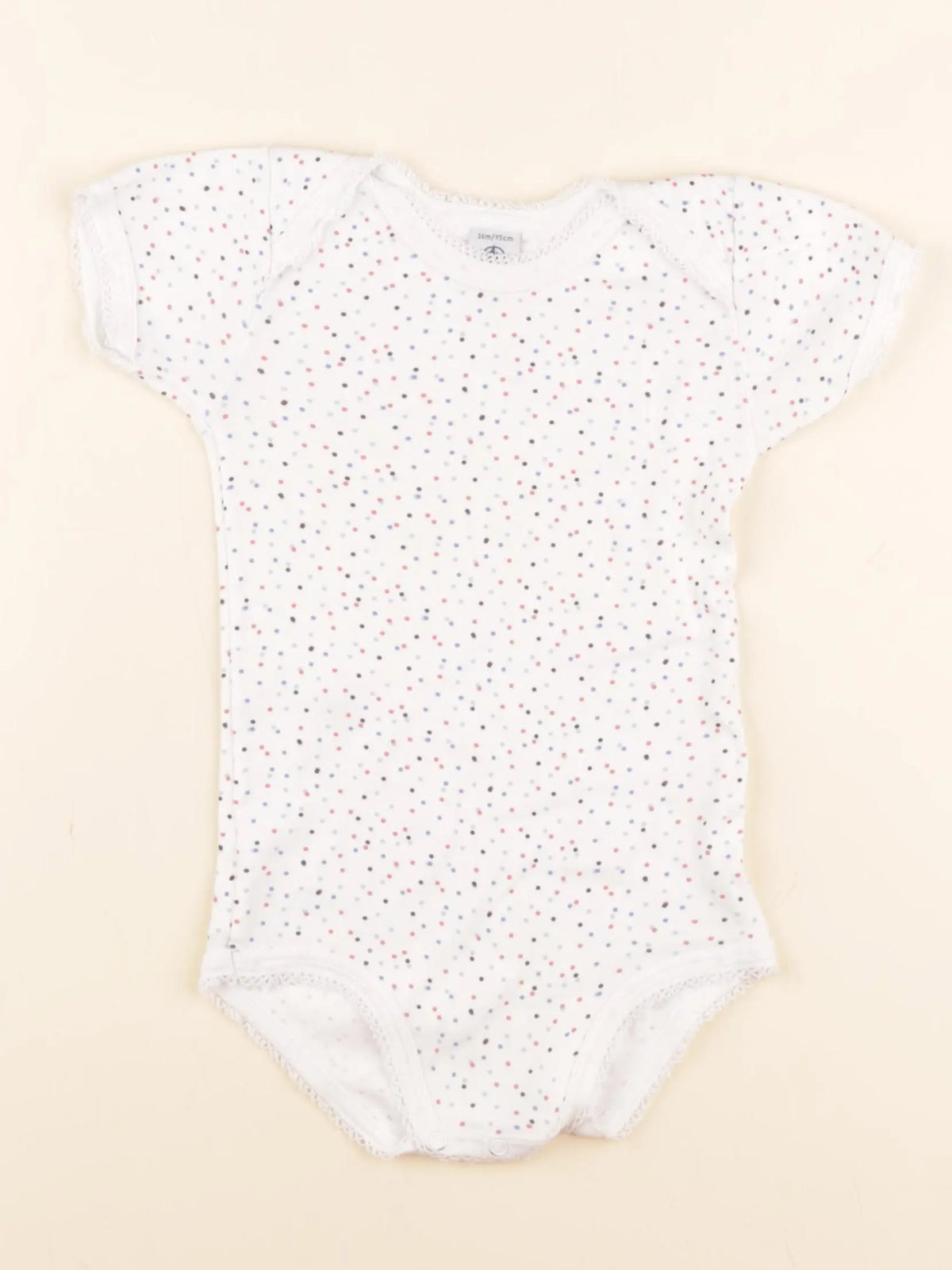 Petit Bateau - body multicolore - 36 mois