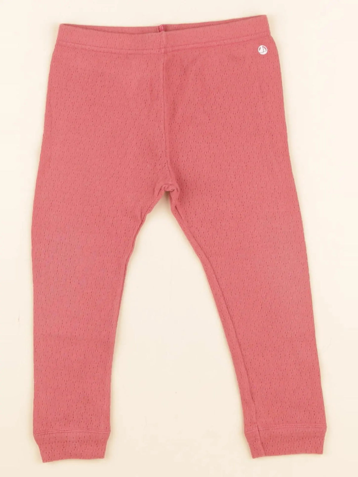 Petit Bateau - legging rose - 24 mois