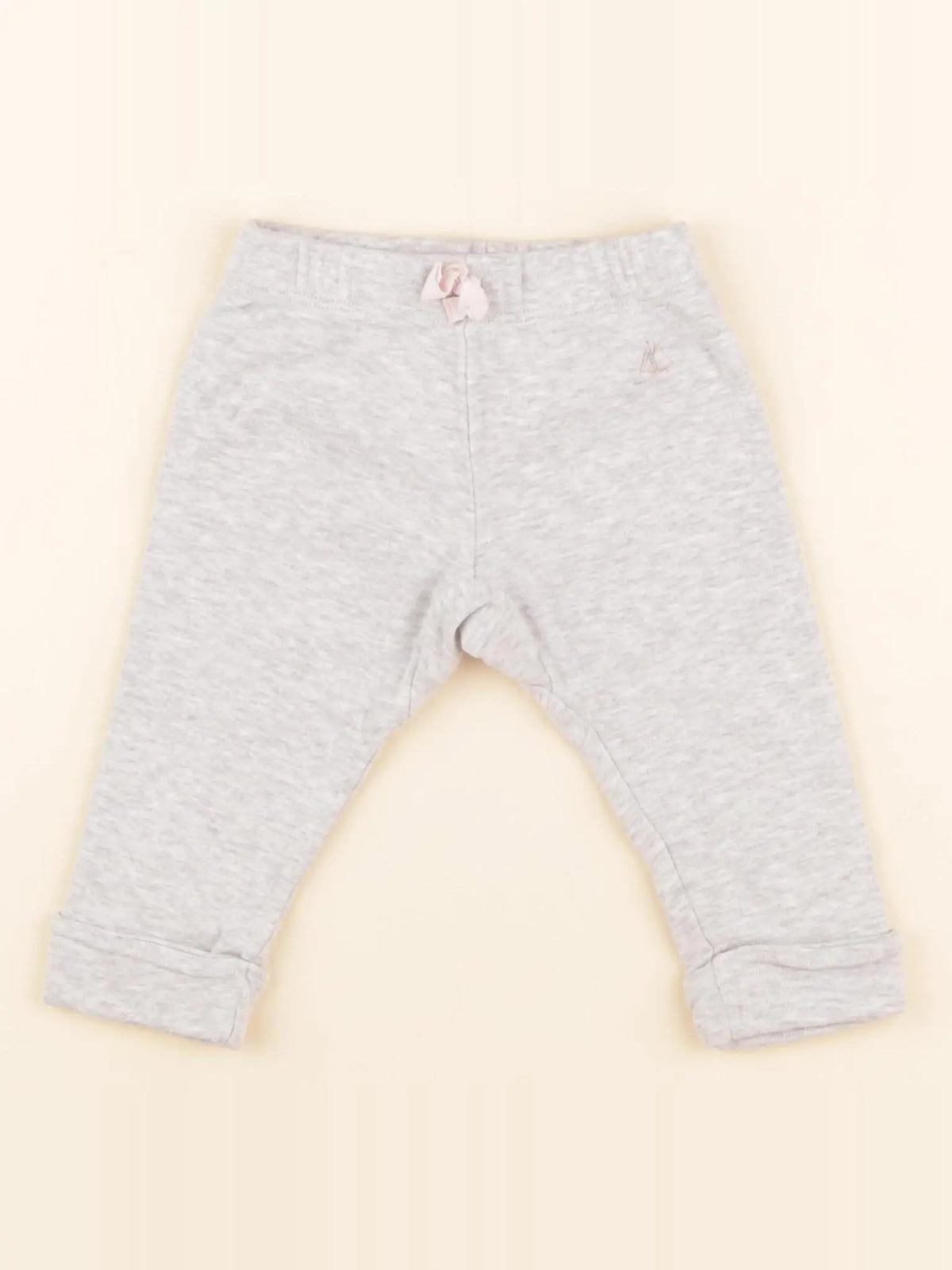 Petit Bateau - pantalon gris - 6 mois