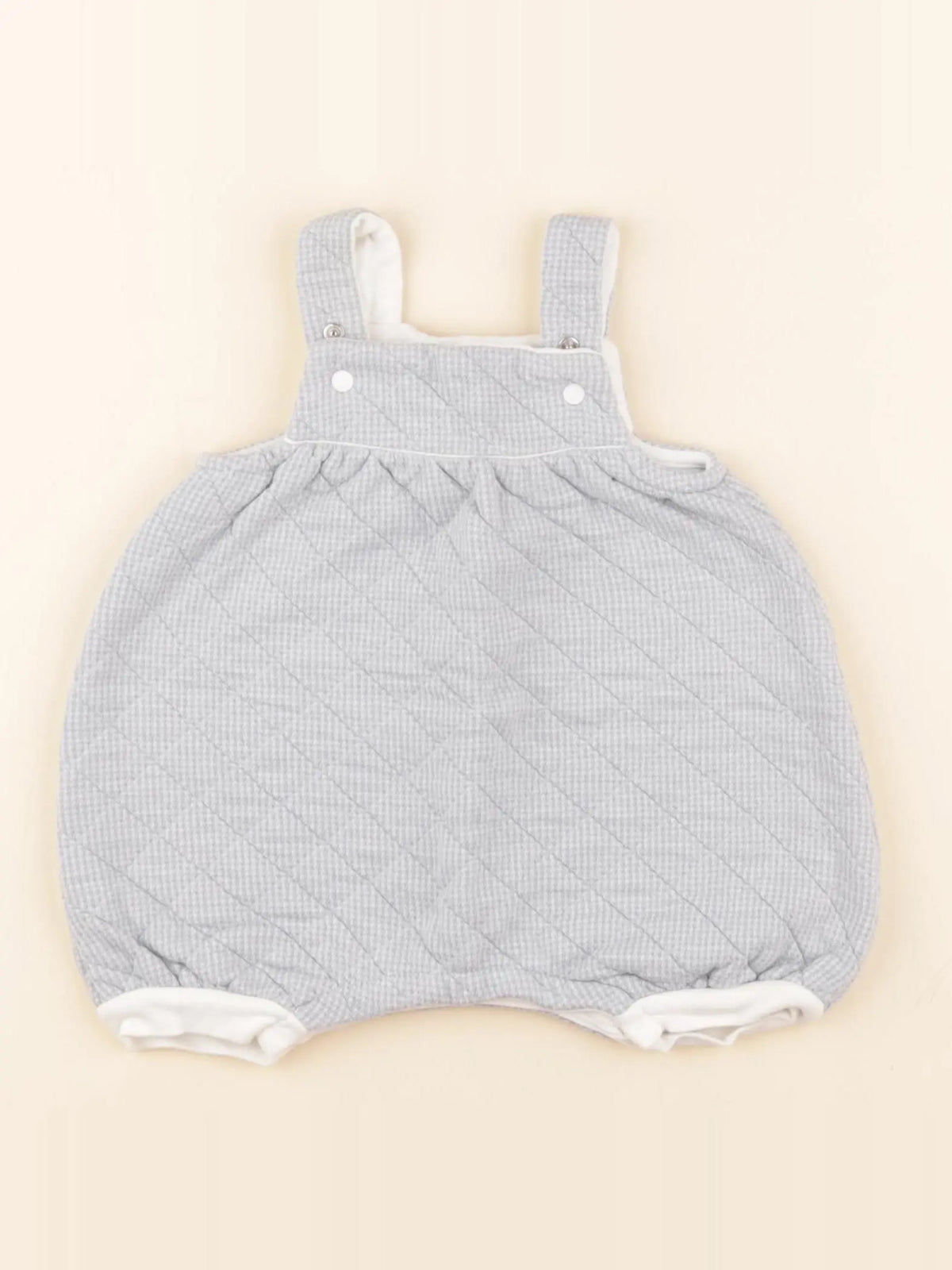 Petit Bateau - salopette bleu - 3 mois