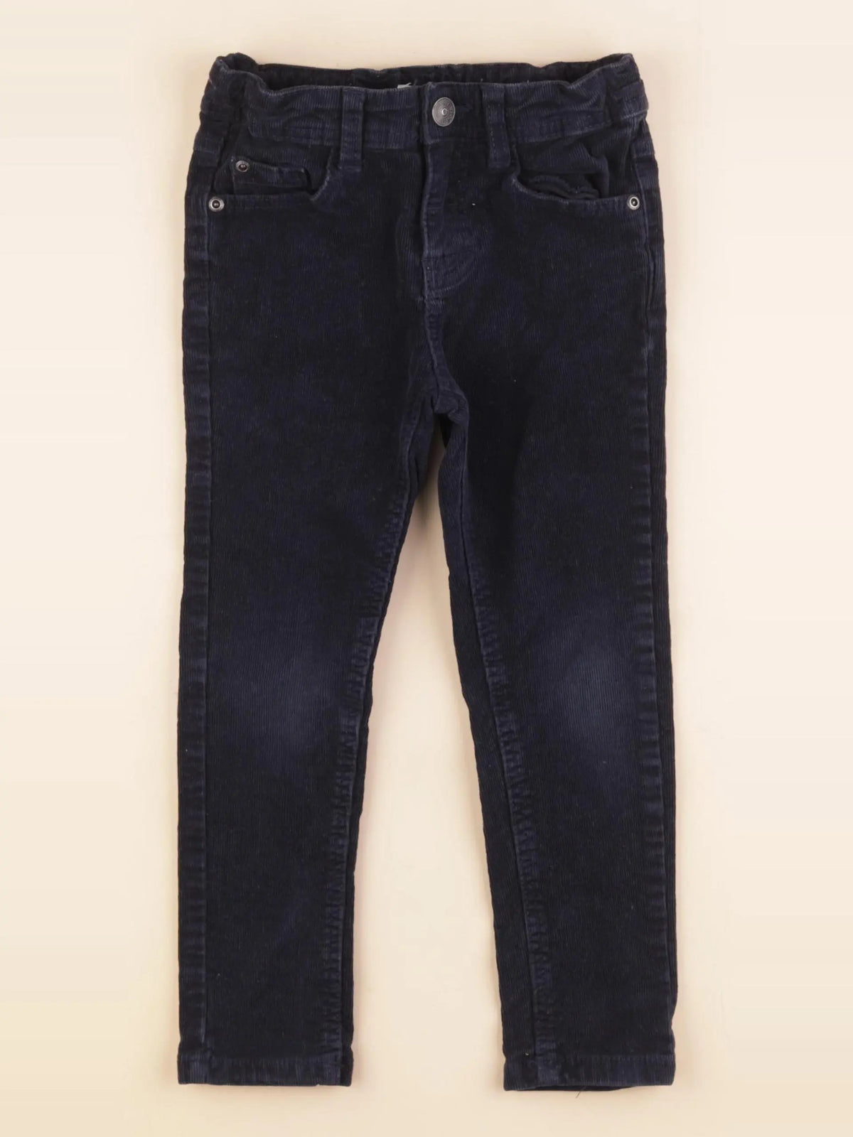 Vertbaudet - pantalon bleu - 4 ans