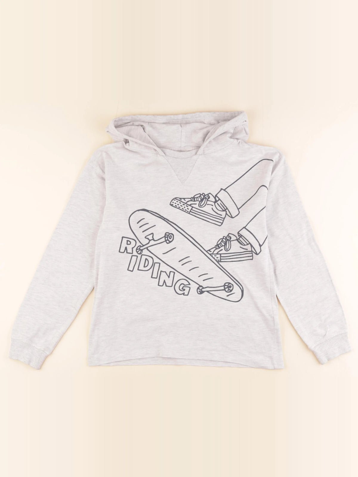 Tape à l'oeil - tee-shirt gris - 12 ans