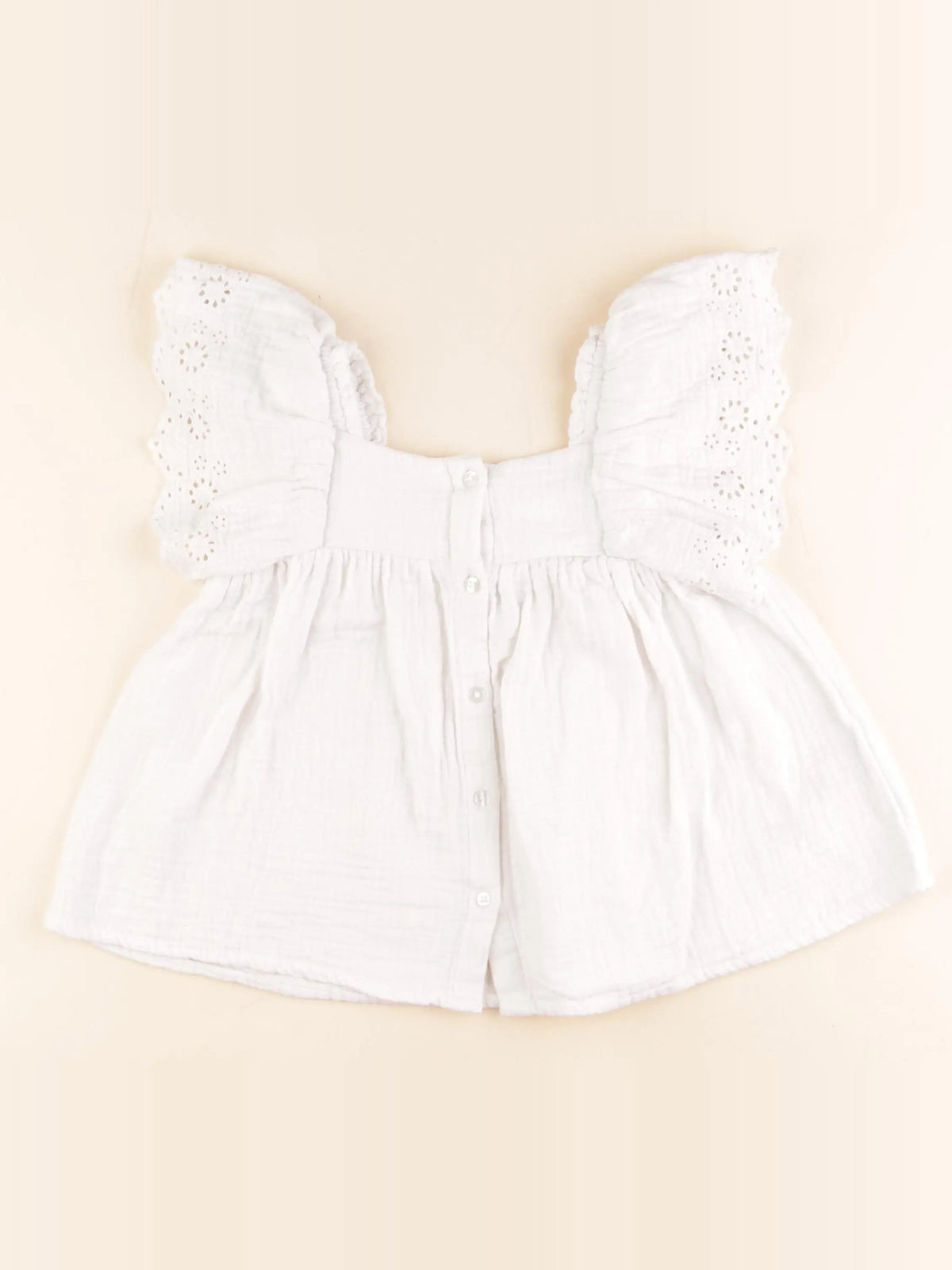 Vertbaudet - blouse blanc - 6 ans