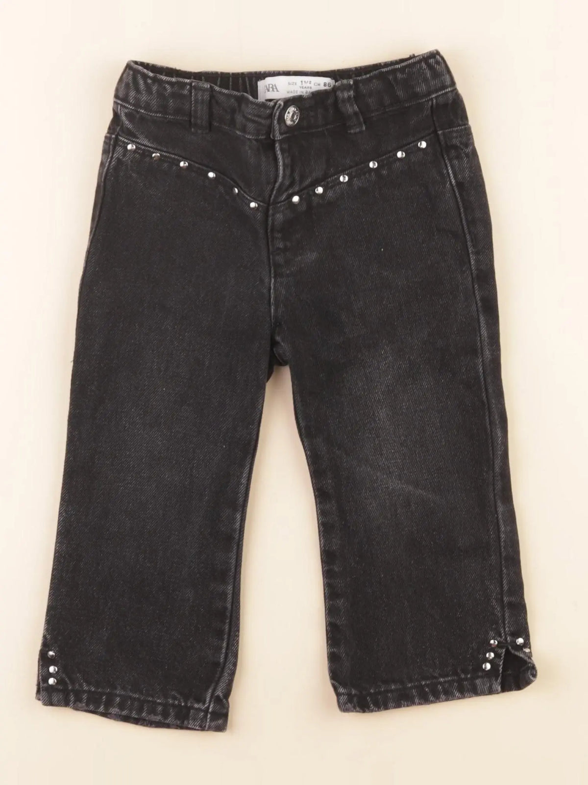 Zara - jean noir - 18 mois