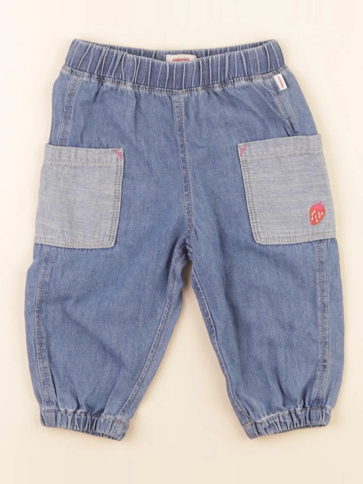 Catimini - jean bleu - 12 mois