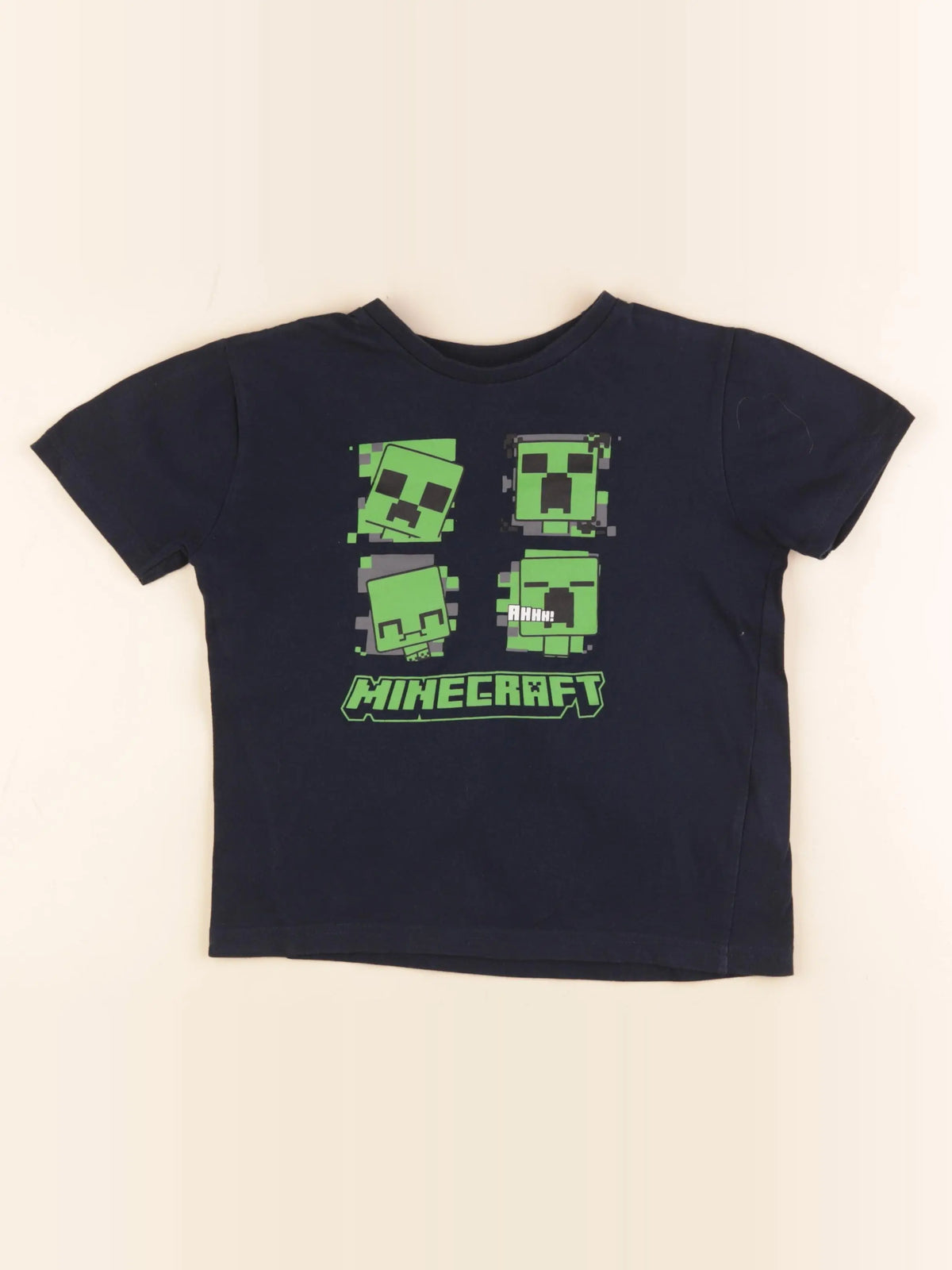 Vertbaudet - tee-shirt bleu - 8 ans