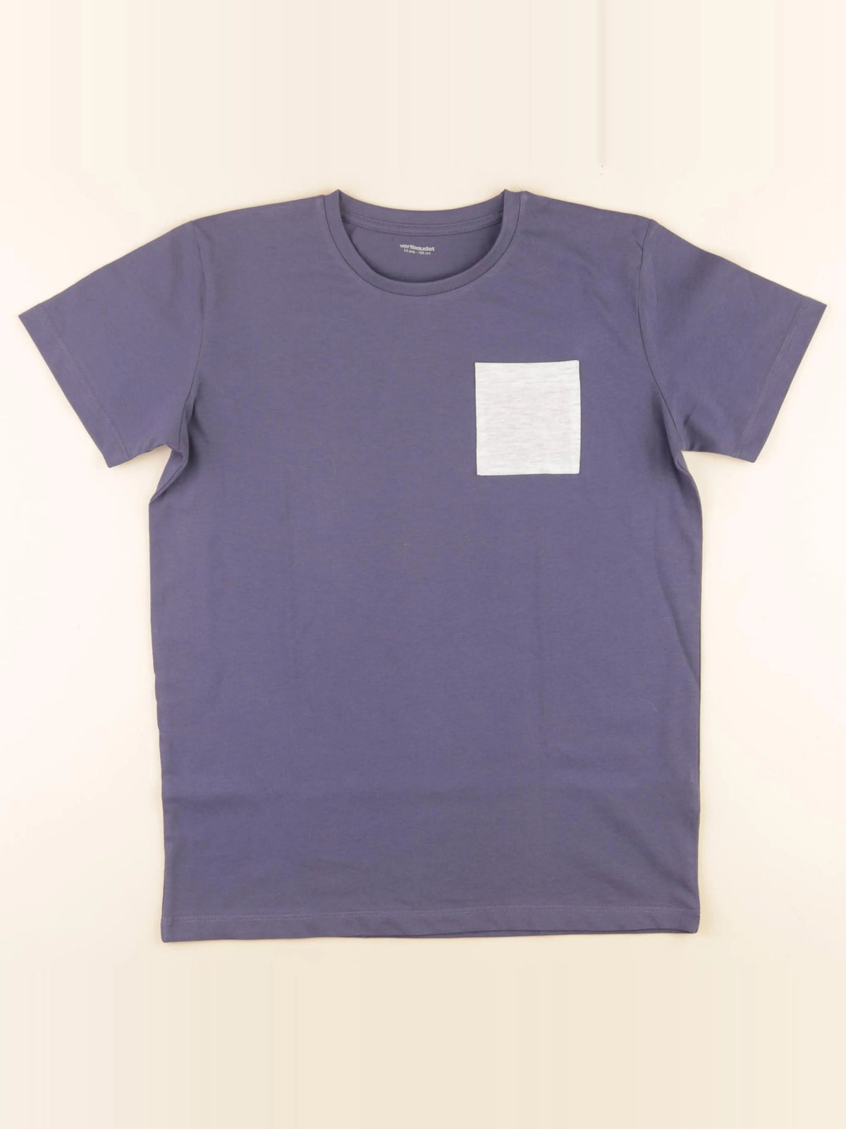 Vertbaudet - tee-shirt bleu - 14 ans