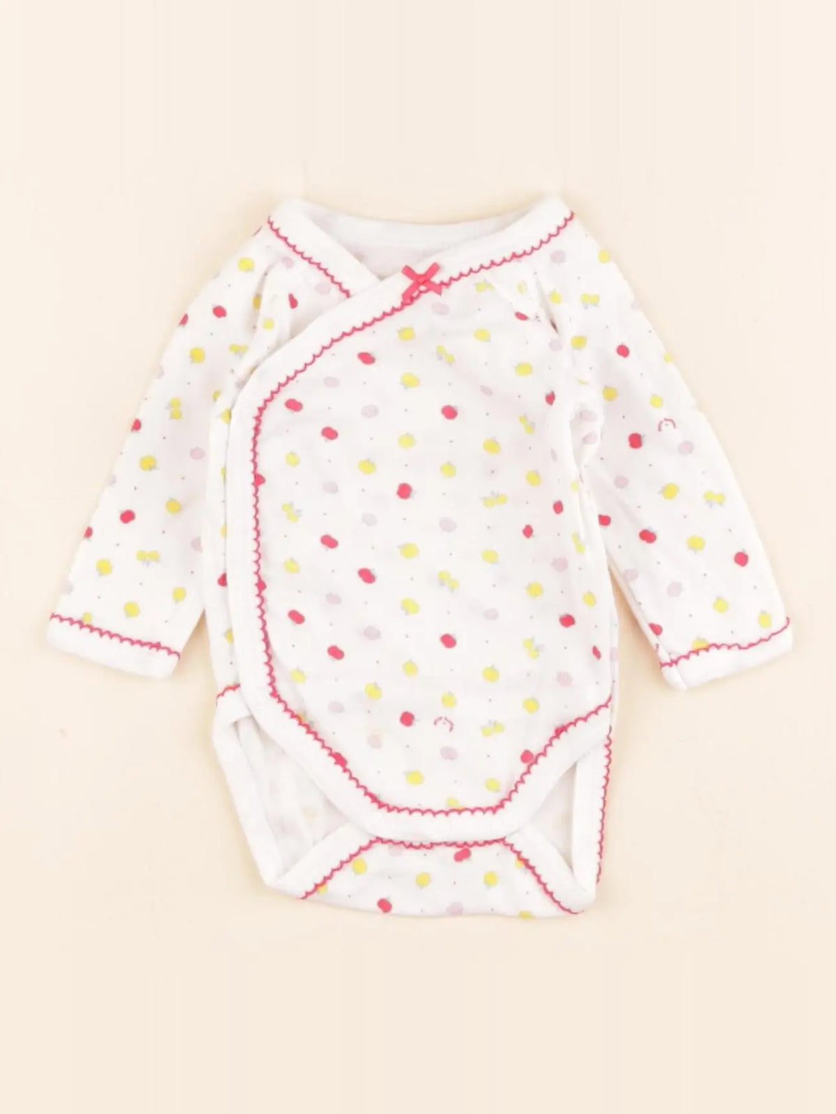 Petit Bateau - body multicolore - 1 mois