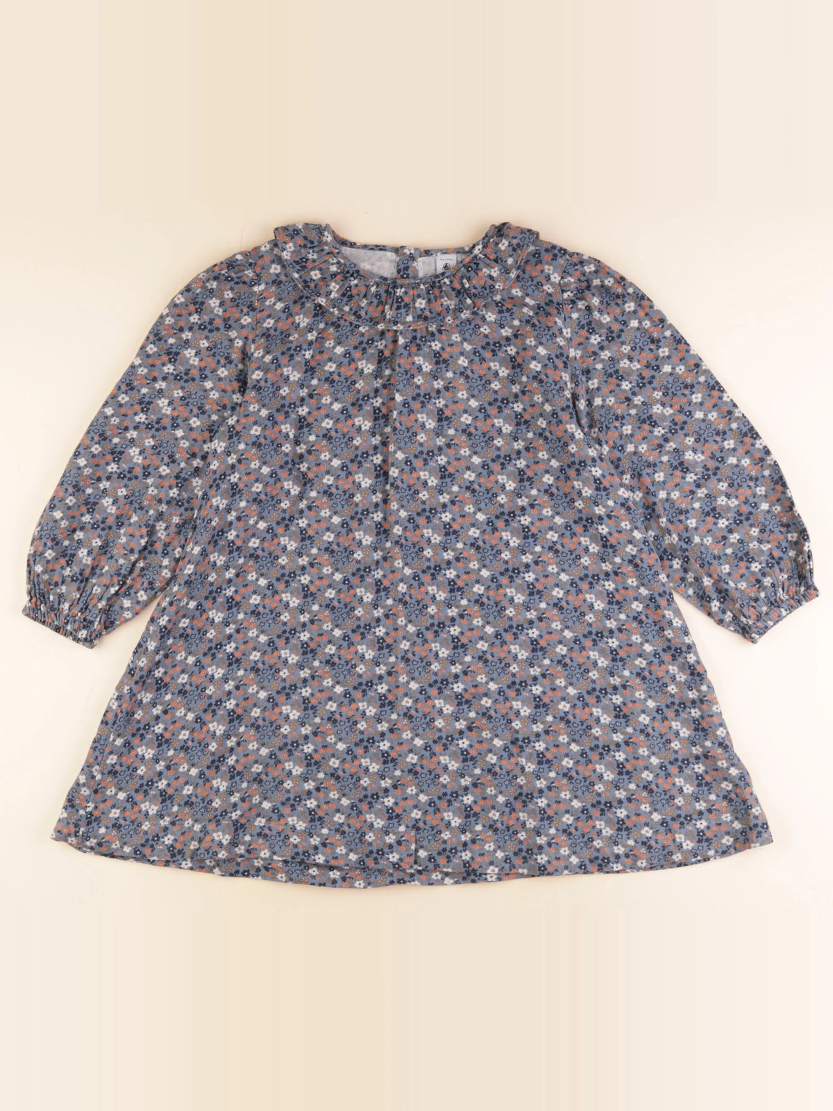Petit Bateau - robe multicolore - 10 ans