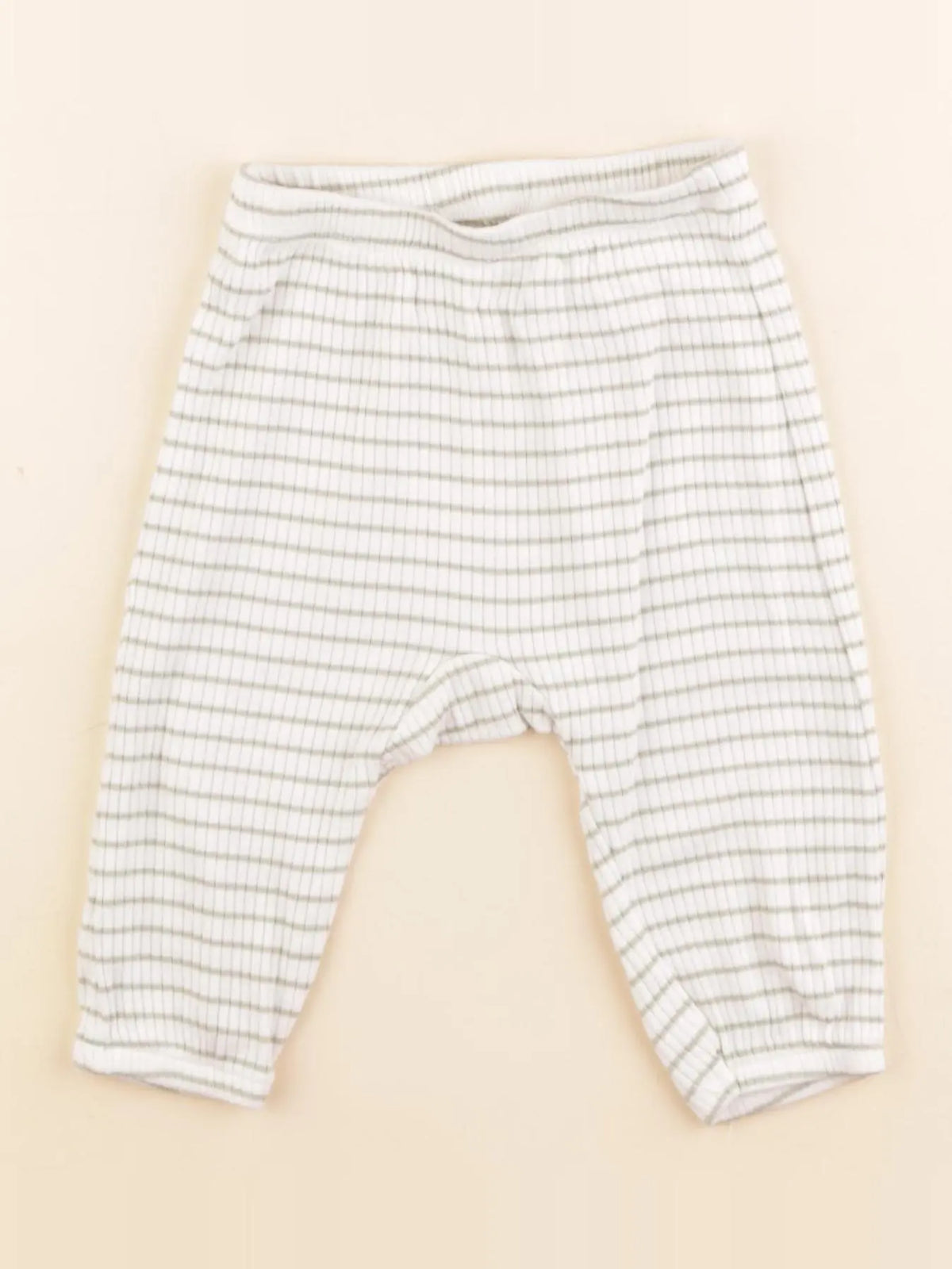 H&M - sarouel vert - 4/6 mois