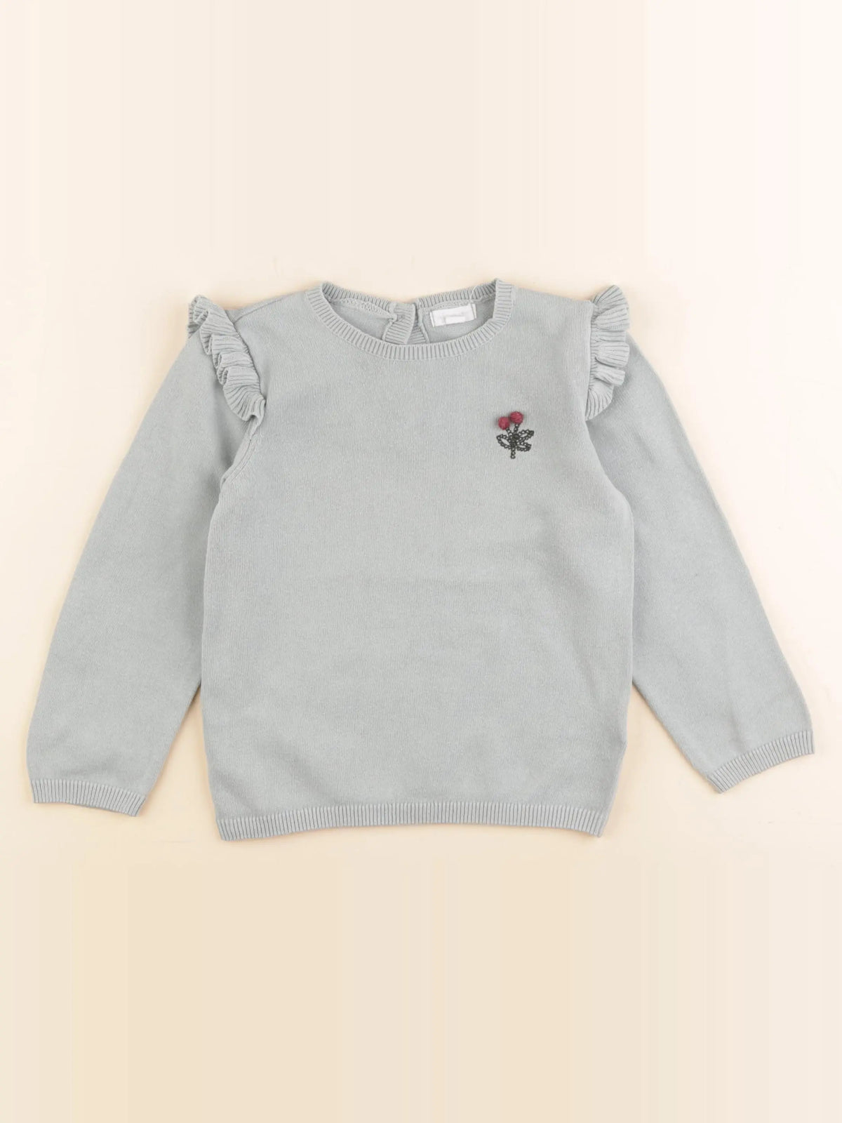 Vertbaudet - pull vert - 3 ans